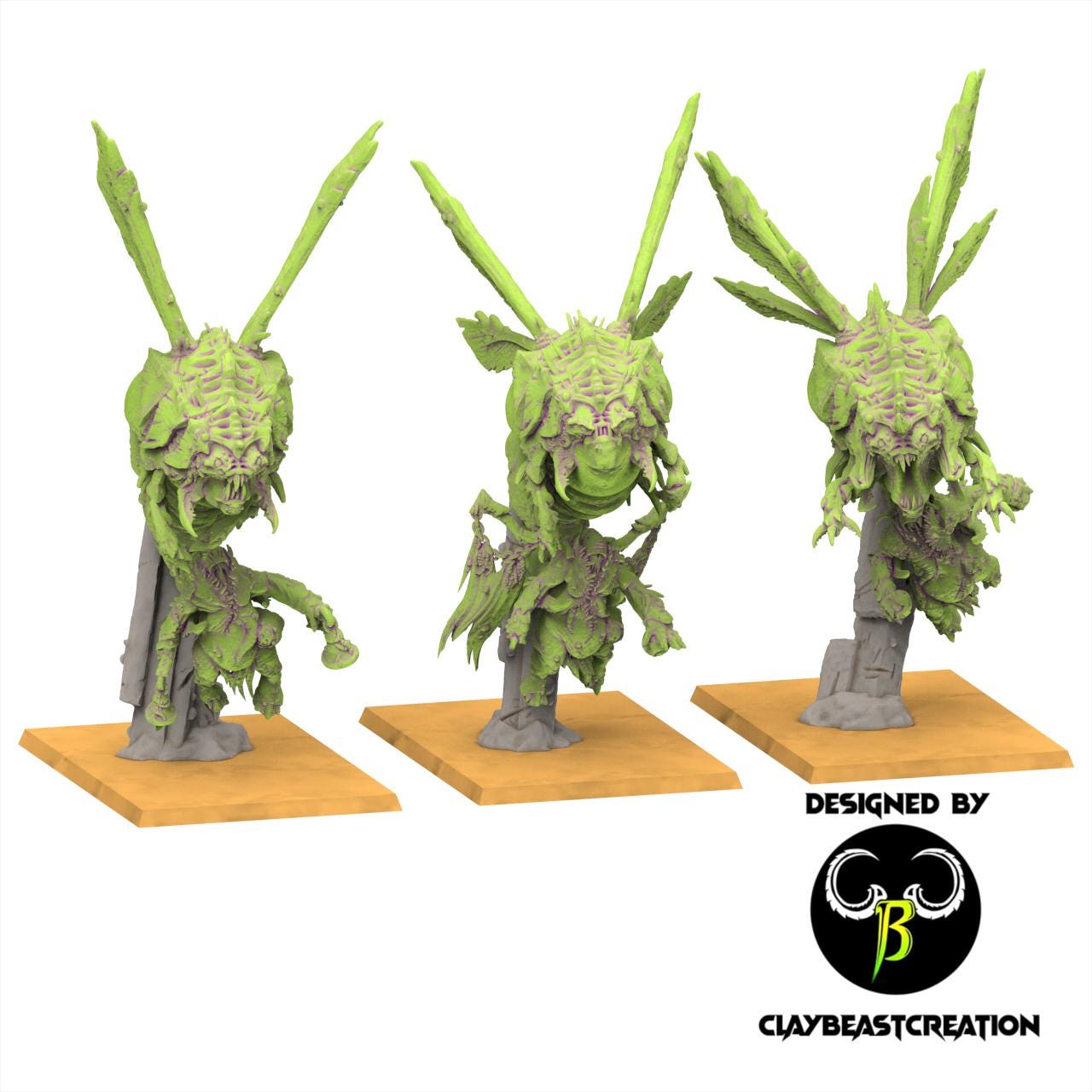 Demon - Maggot Bomber - Dark Legions - ClayBeastCreation