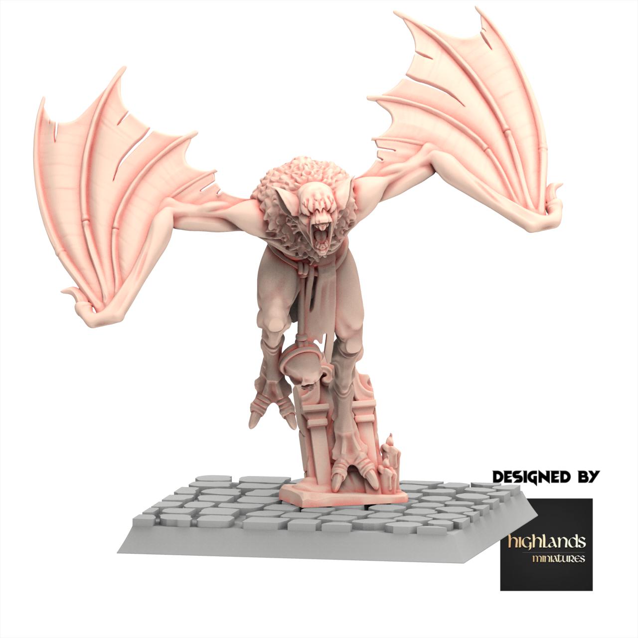 Undead - Crypt Bat - Transilvanya - Highlands Miniatures