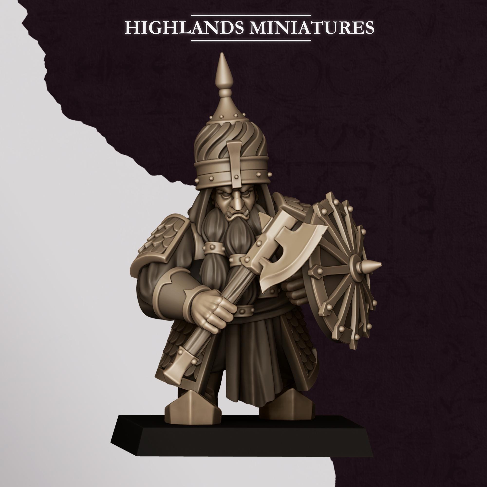 Chaos Dwarves - Warriors - Sons of Marduk - Highlands Miniatures