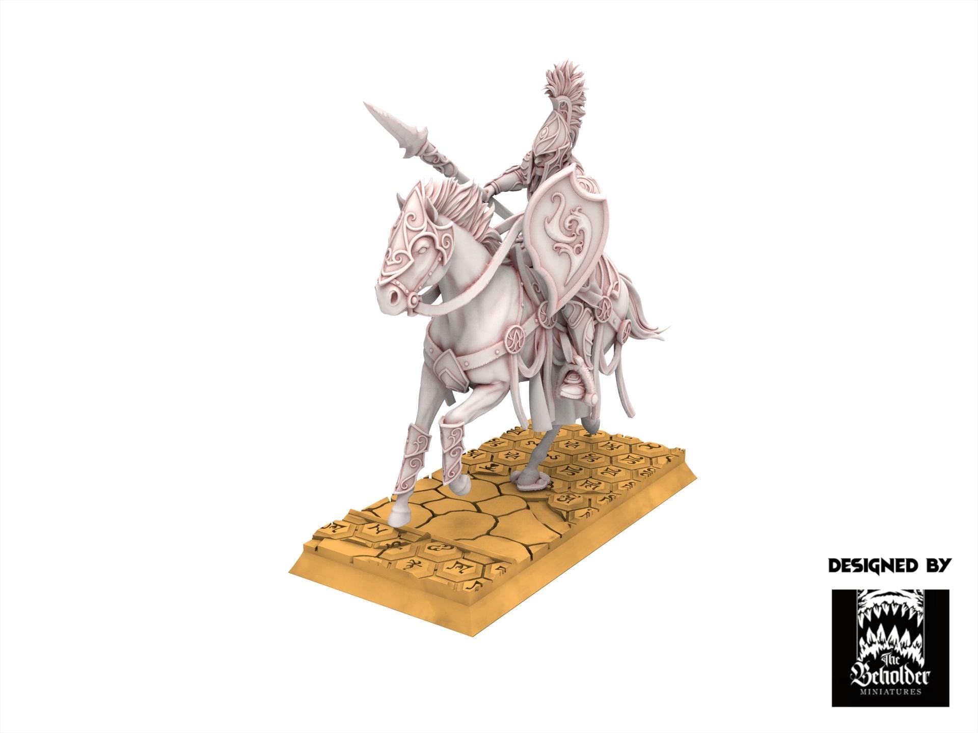 Hight Elves - Light Cavalry - Silvermoor - The Beholder Miniatures