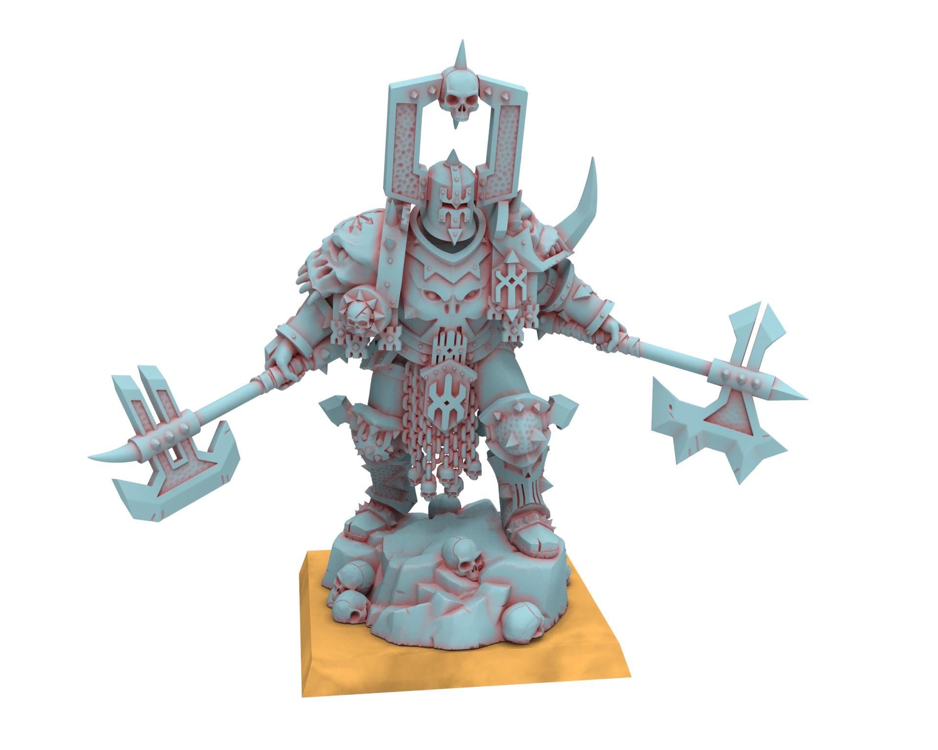 Fantasy Chaos - Blood God Champion - Lost Kingdom Miniatures