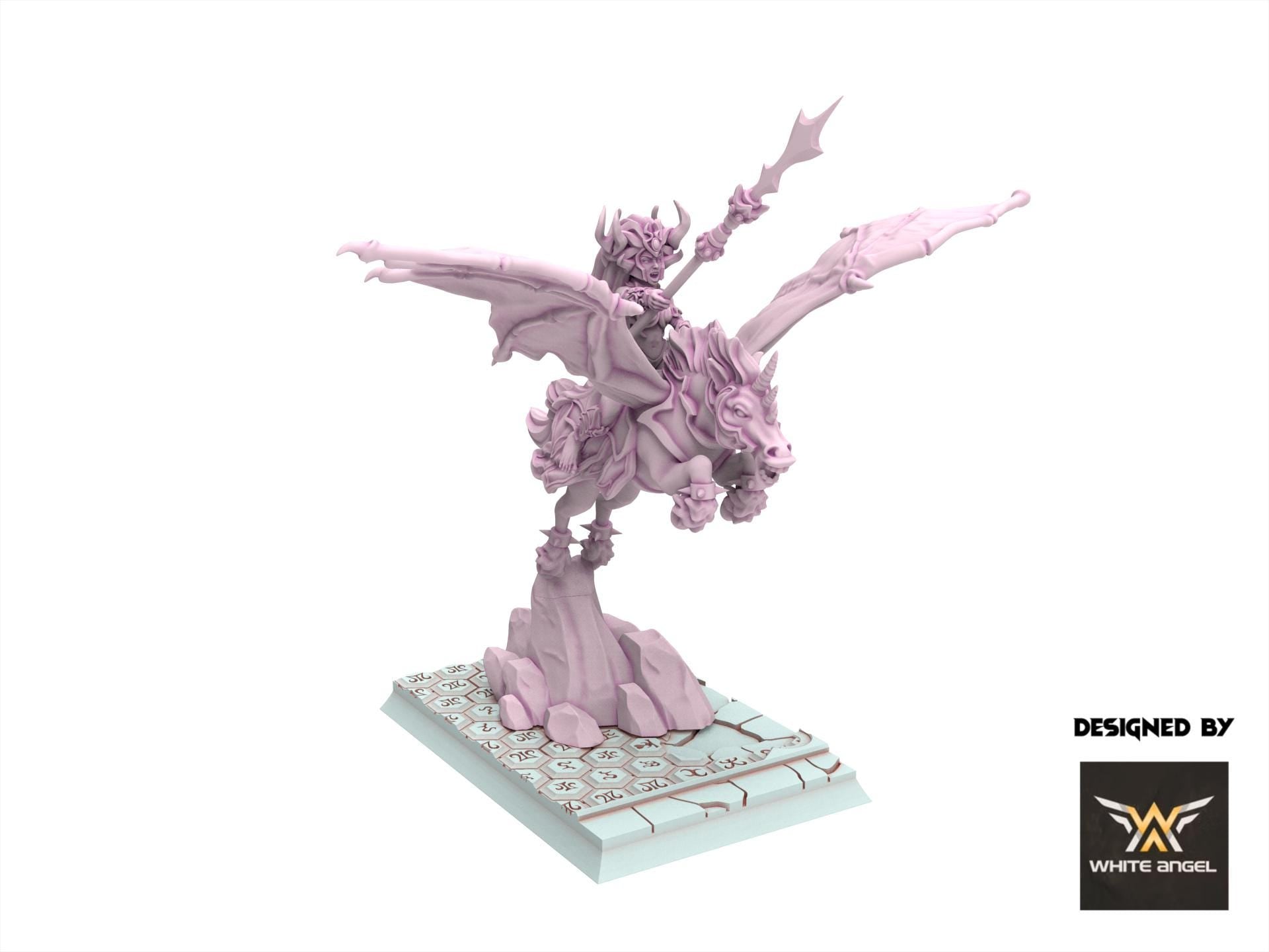 Dark Elves - Mother of Darkness - Slaves of Darkness - White Angel Miniatures