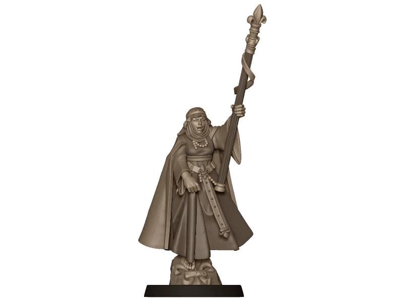 Arthurian Knights - Damsel - Gallia - Highlands Miniatures