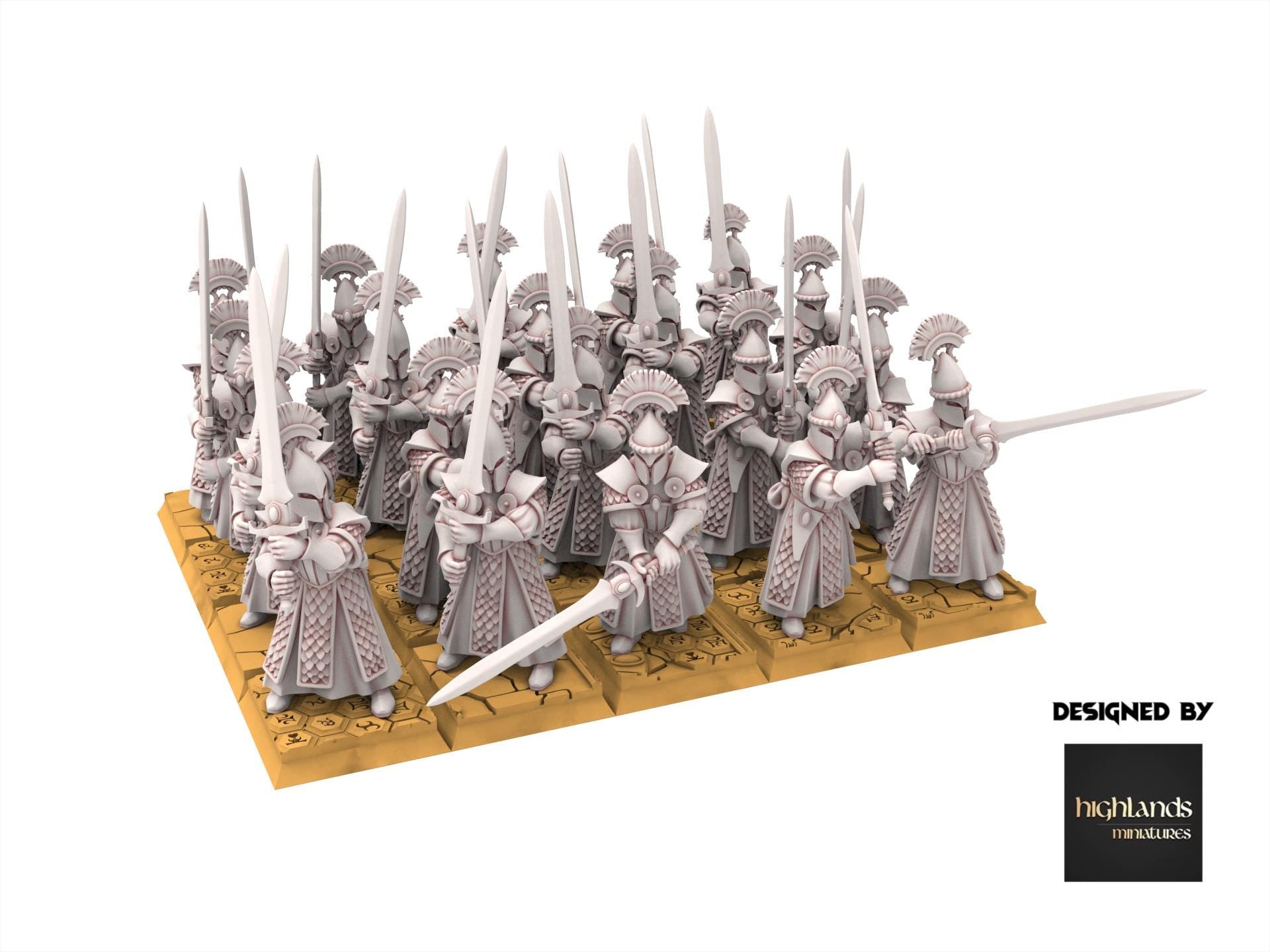 Hight Elves - Sword of Messara - Aegean - Highlands Miniatures