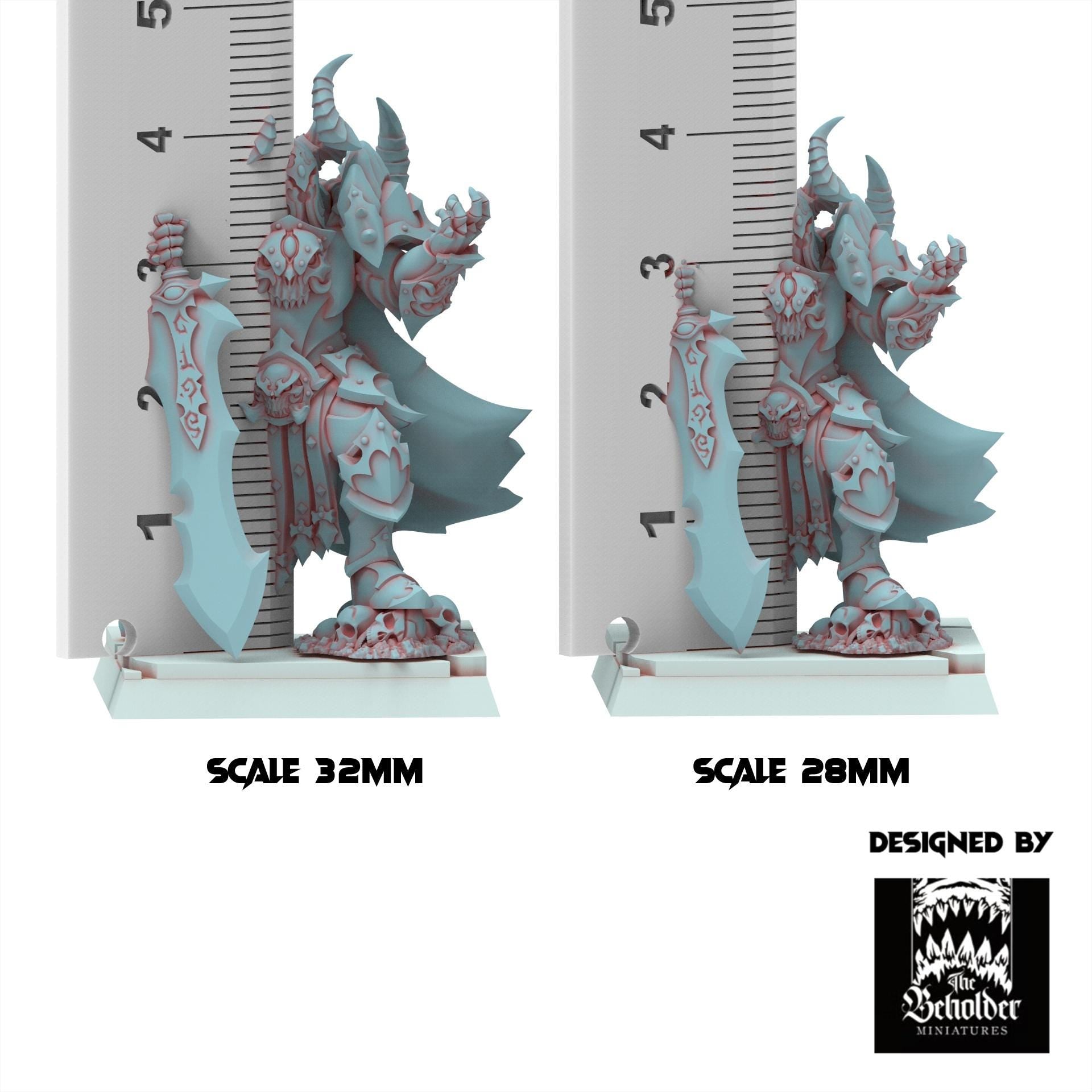 Fantasy Chaos - Vrolok, Lord of Destruction - Realm of Mayhem - The Beholder Miniatures