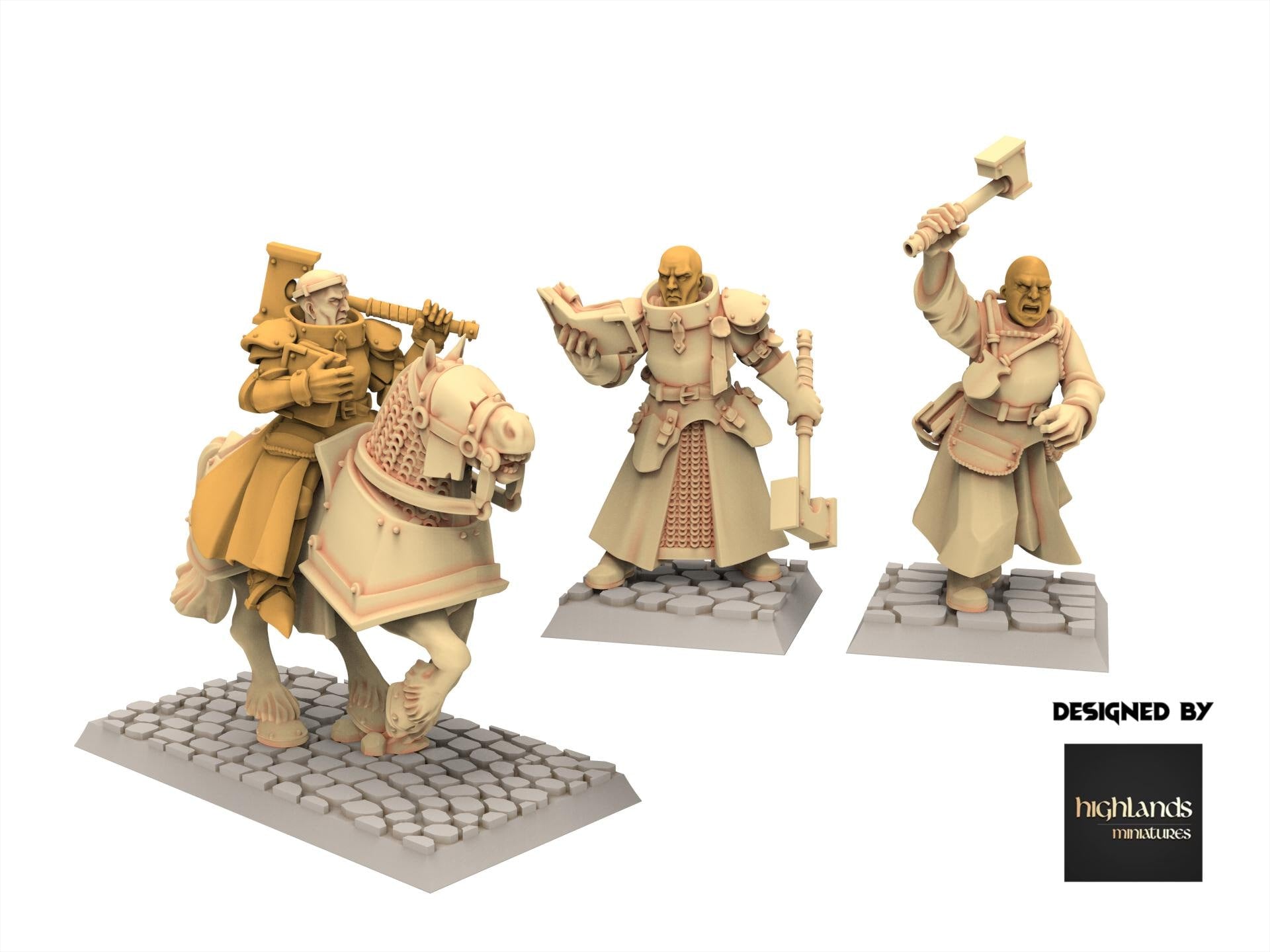 Imperial Fantasy - Battle Priest - Sunland - Highlands Miniatures