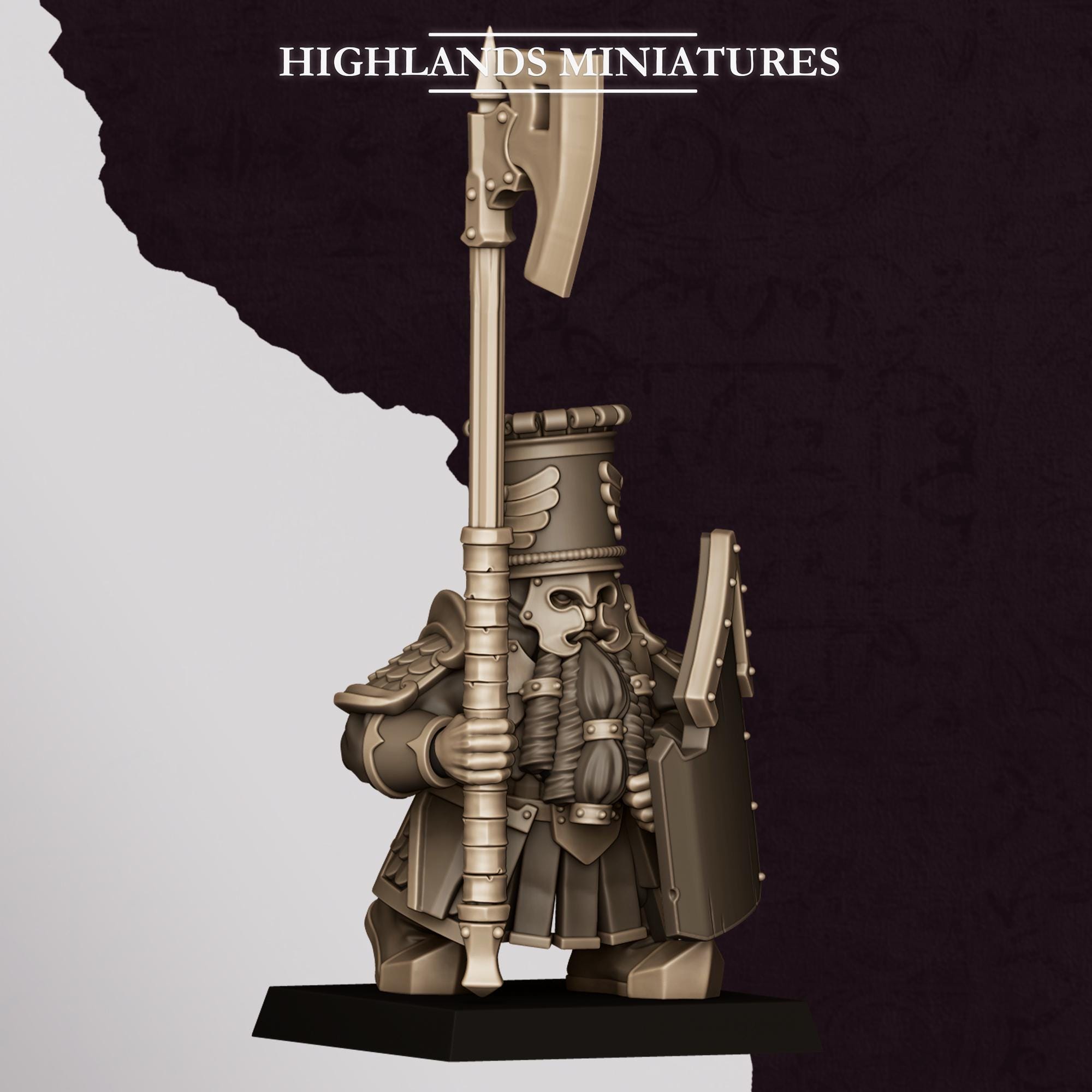 Chaos Dwarves - Heavy Guard - Sons of Marduk - Highlands Miniatures