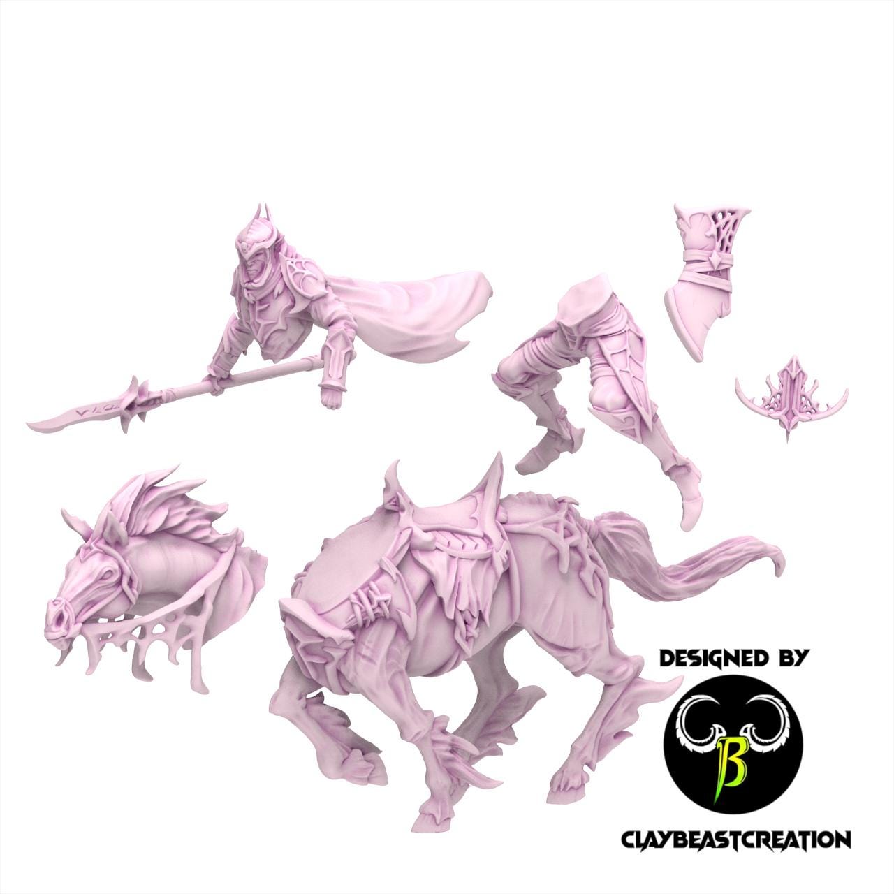 Dark Elves - Web Reavers - Cult of the Eight - ClayBeastCreation