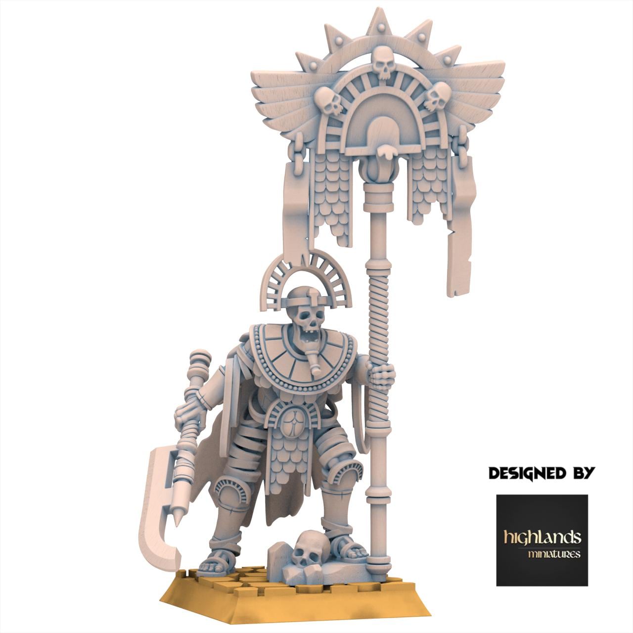 Eternal Dynasties - Eternal Pharaoh Banner - Eternal Dynasties - Highlands Miniatures