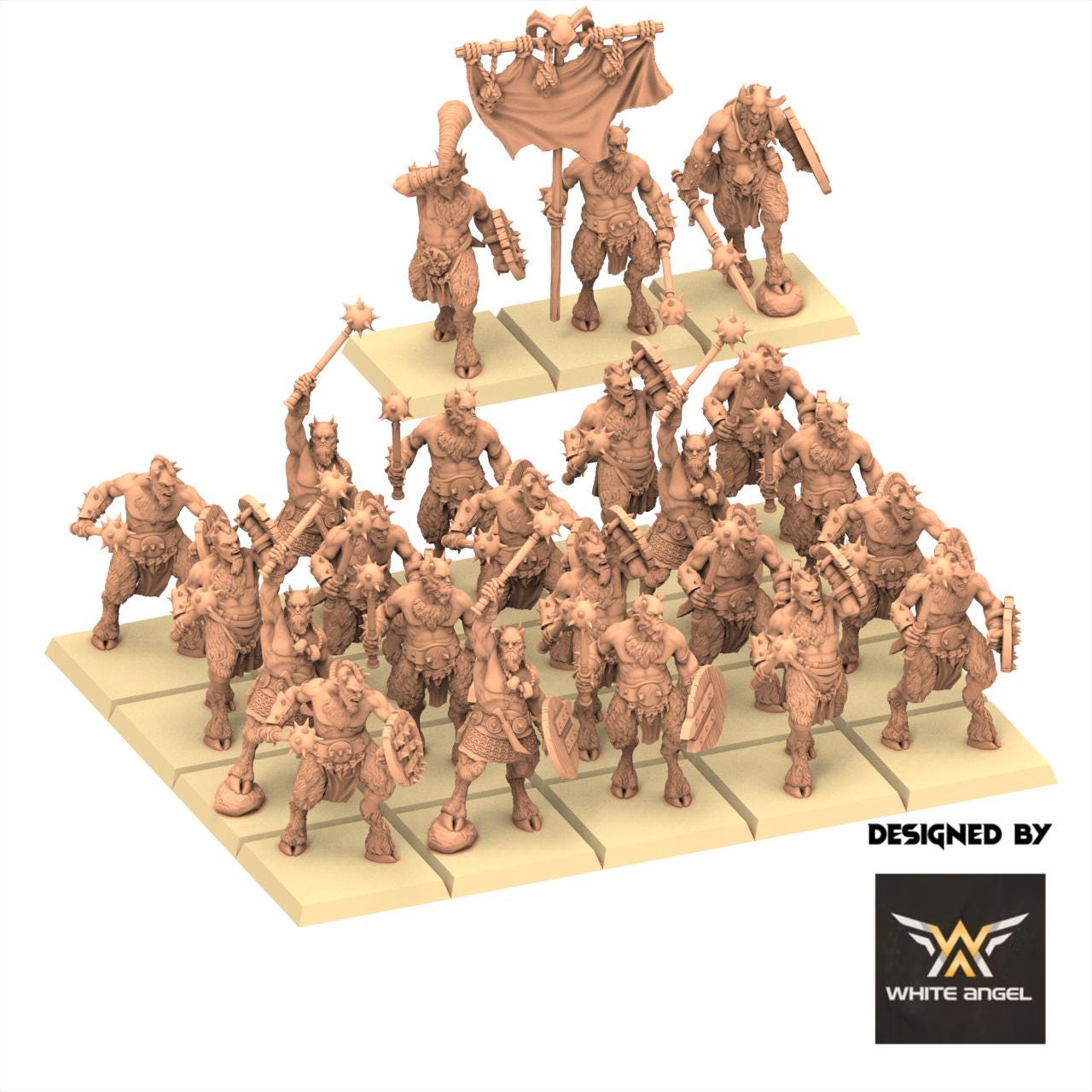 Beastmen - Beast Infantry - White Angel Miniatures