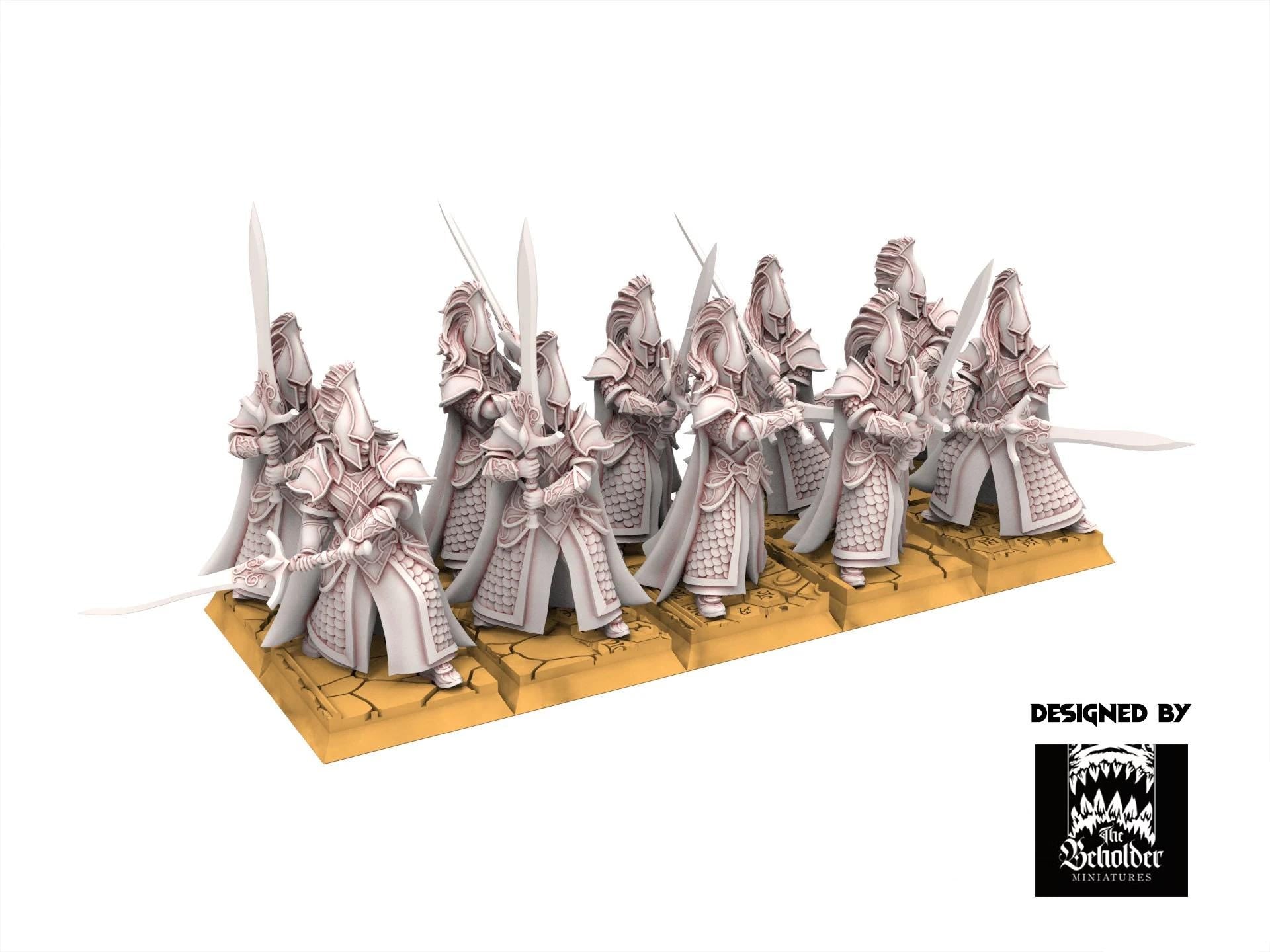 Hight Elves - Blades of Ashur - Silvermoor - The Beholder Miniatures