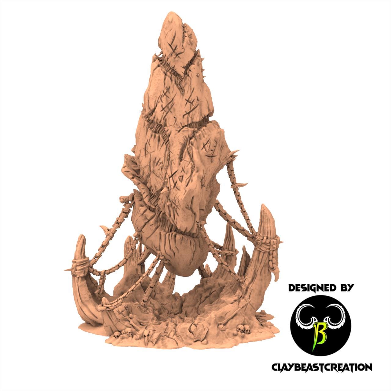 Beastmen - Dark Monolith - Fallen Beast - ClayBeastCreation