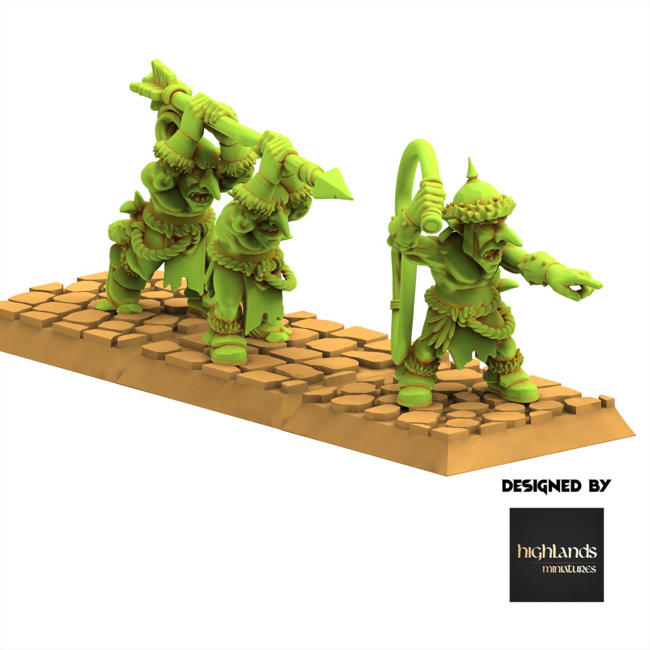 Orc & Goblin - Big Crossbow - Steppe Goblin - Highlands Miniature