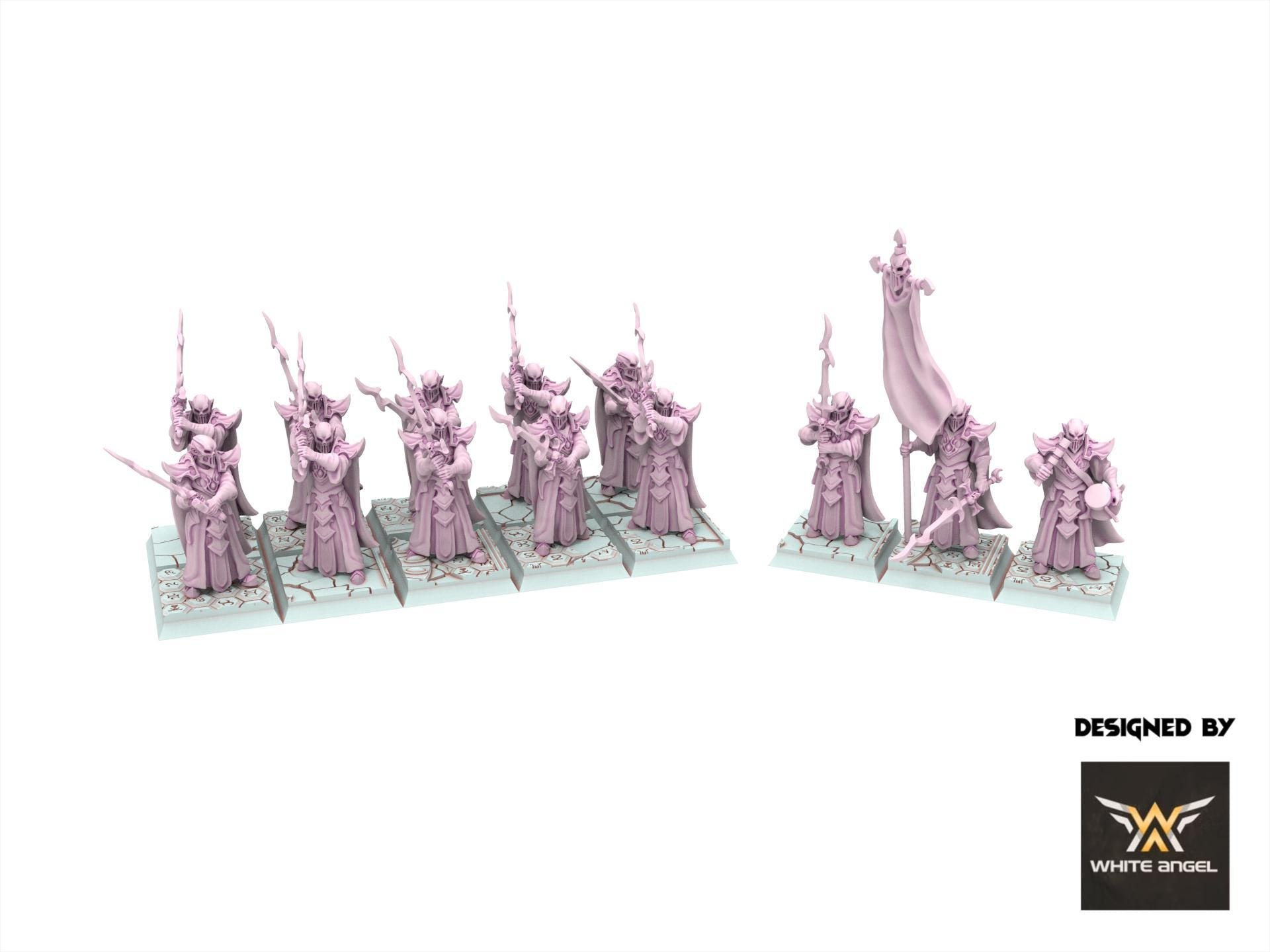 Dark Elves - Death Guard - Slaves of Darkness - White Angel Miniatures