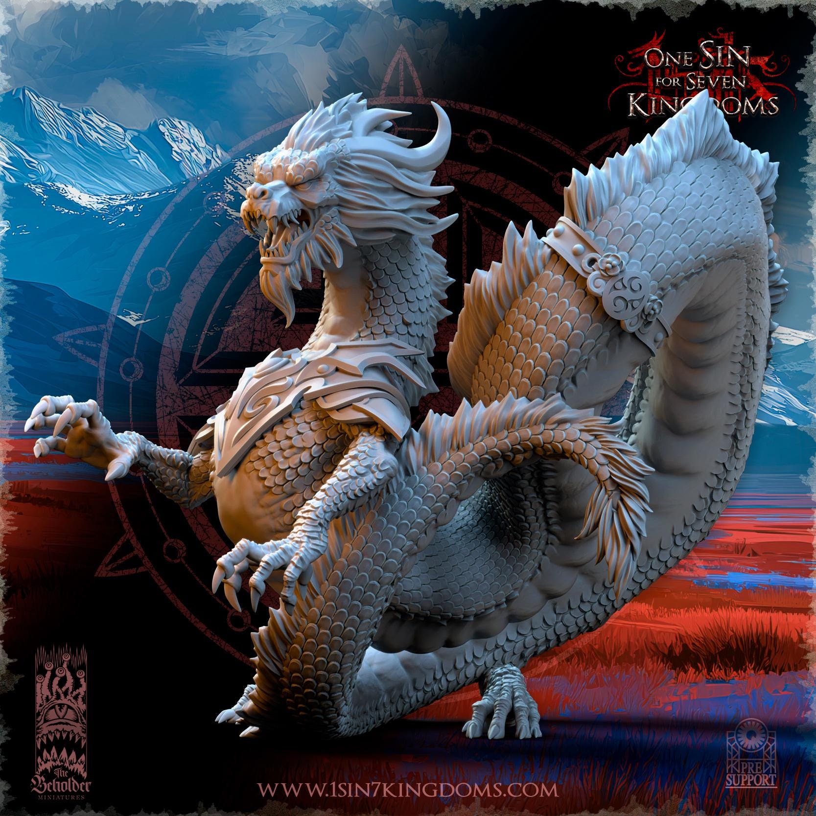 East Empire - Longnu, Eternal Princess - Astarii Dynasty - The Beholder Miniatures