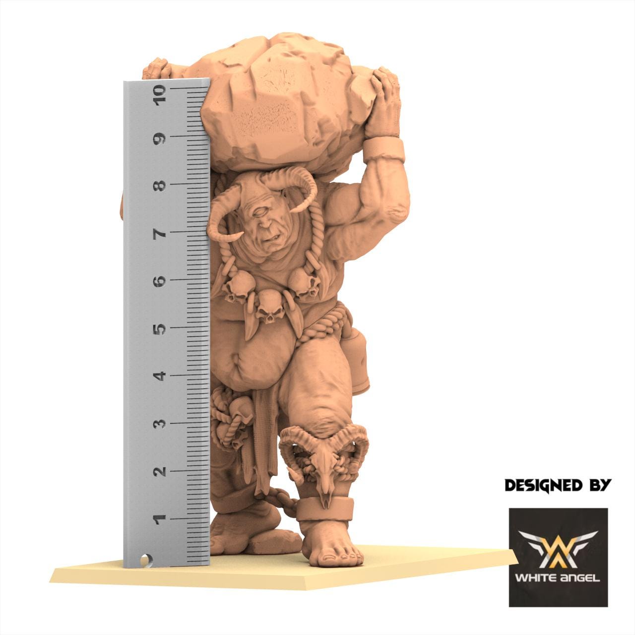 Beastmen - Infernal Cyclops - White Angel Miniatures