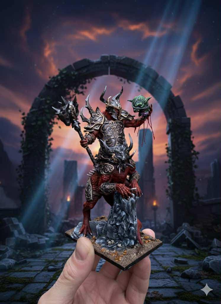 Fantasy Chaos - Ancient Feldrak - Lost Kingdom Miniatures