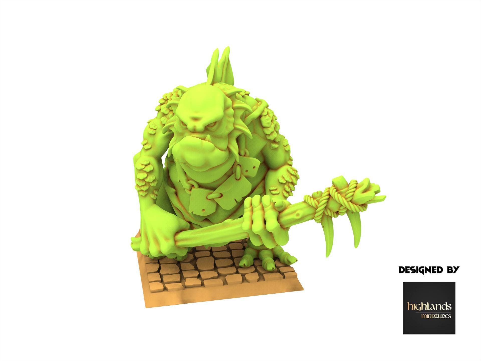 Orc & Goblin - Swamp Trolls - Goblin Tribes - Highlands Miniature