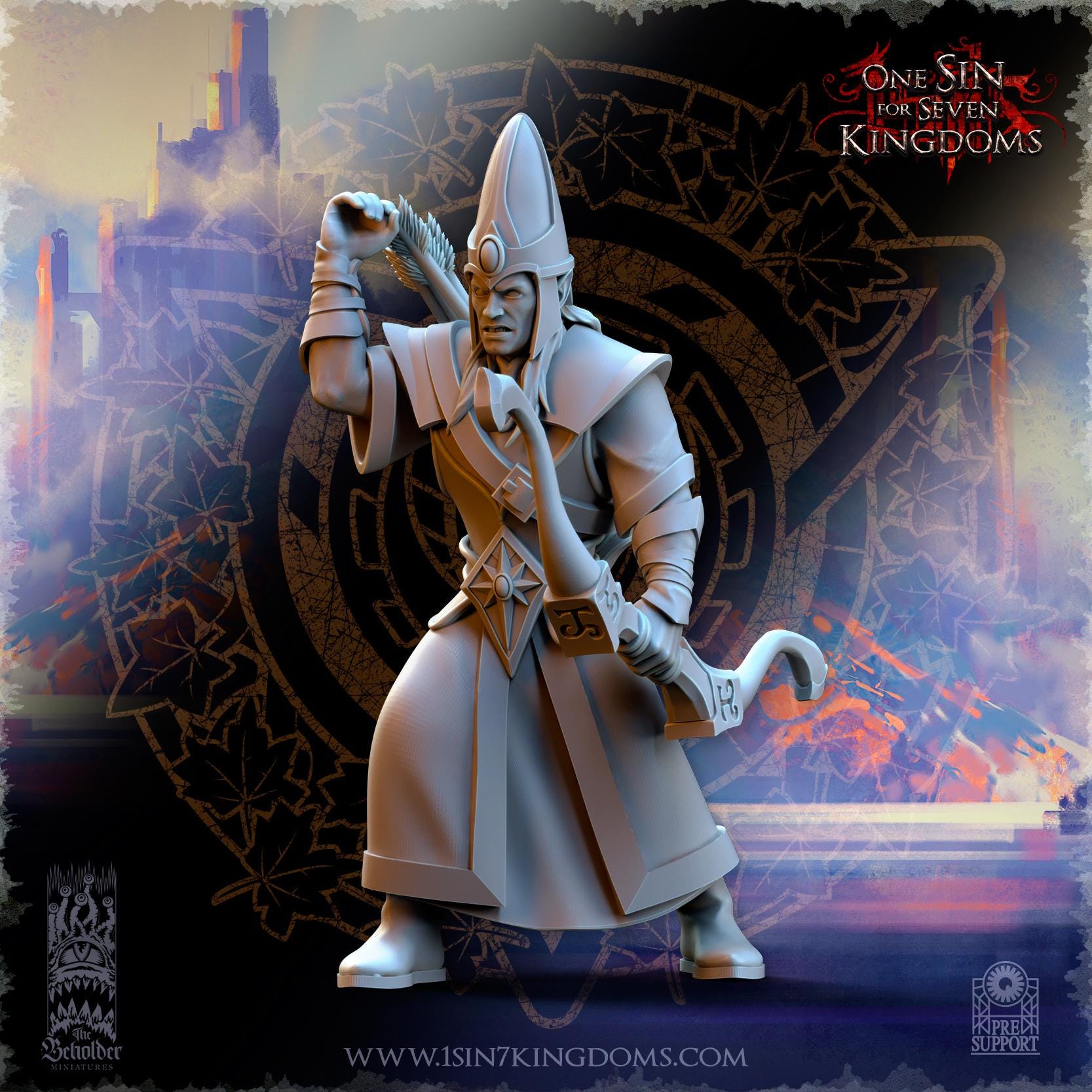 Hight Elves - Kingdom Militia - Silvermoor - The Beholder Miniatures
