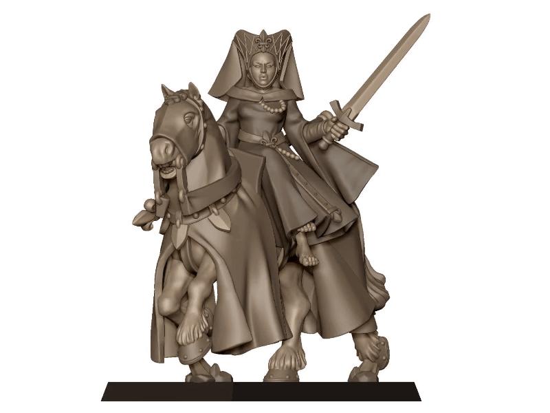 Arthurian Knights - Damsel - Gallia - Highlands Miniatures