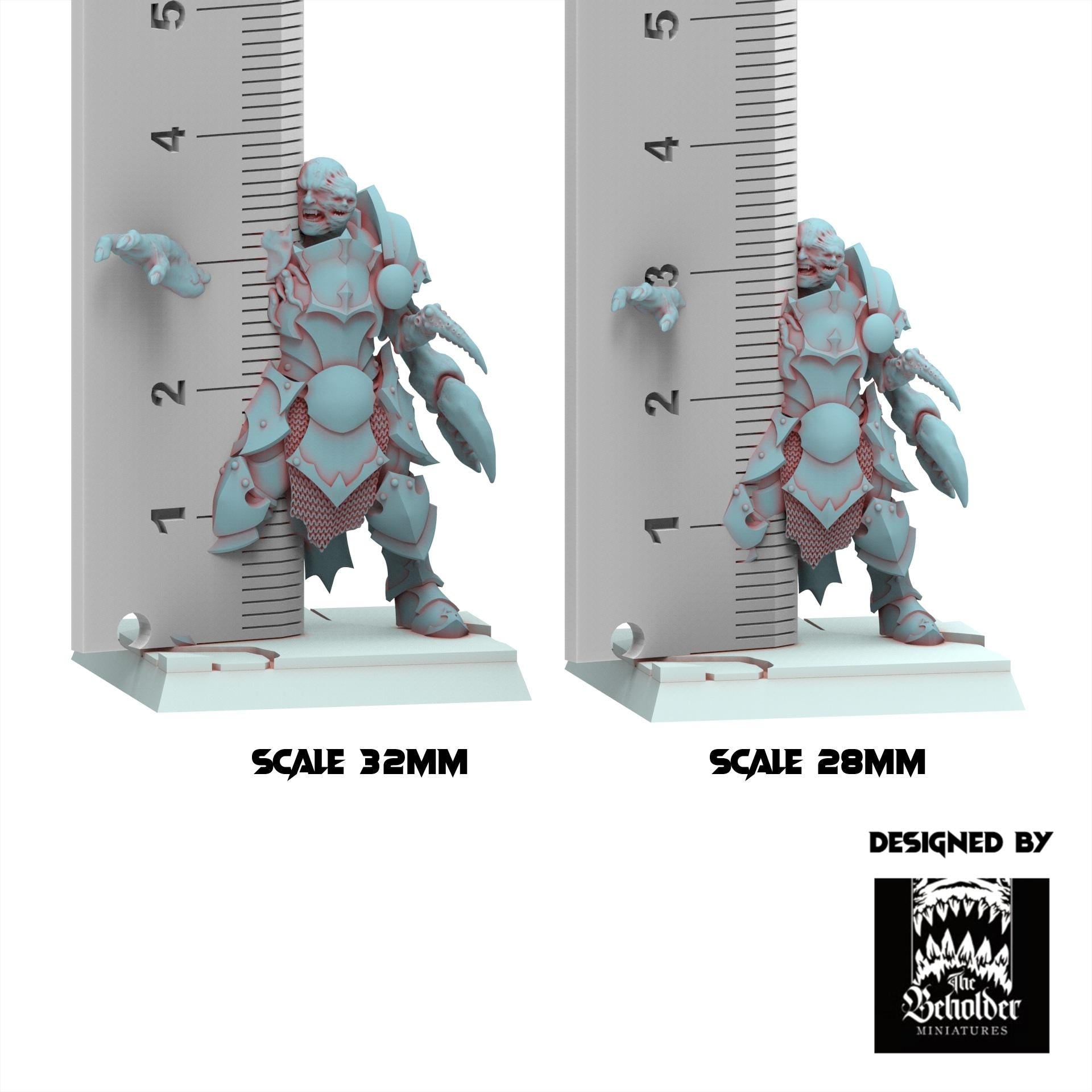 Fantasy Chaos - Tainted Warriors - Realm of Mayhem - The Beholder Miniatures