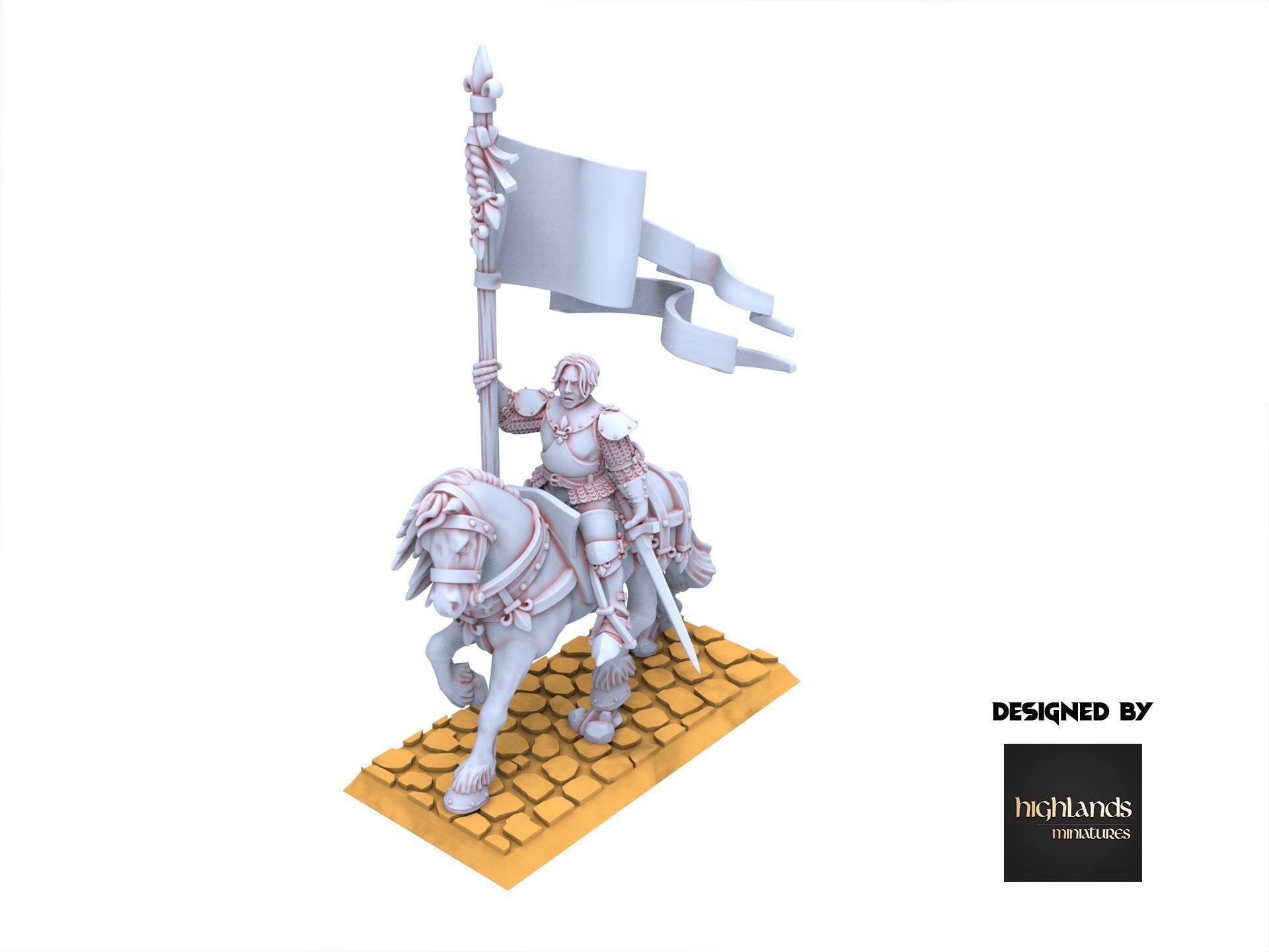 Arthurian Knights - Baroness - Gallia - Highlands Miniatures