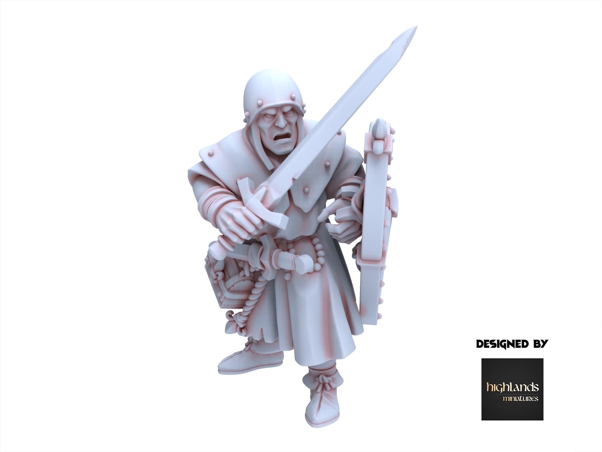 Arthurian Knights - Pilgrims - Gallia - Highlands Miniatures