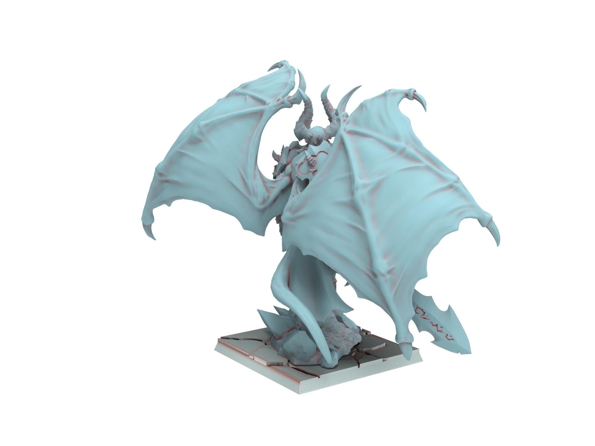 Fantasy Chaos - Azagoth, Prince of Mayhem - Realm of Mayhem - The Beholder Miniatures