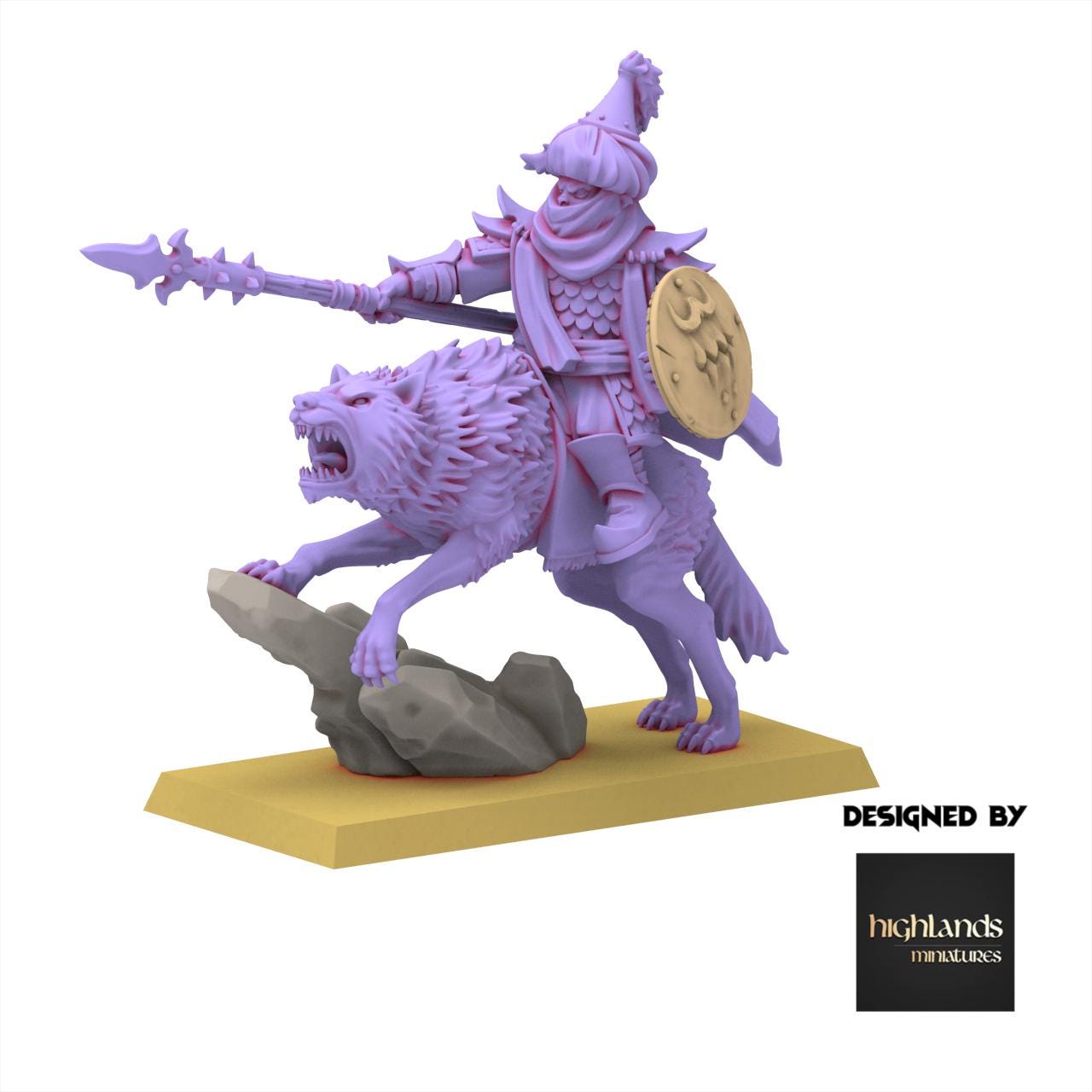 Chaos Dwarves - Hobgoblin Hero - Sons of Marduk - Highlands Miniatures