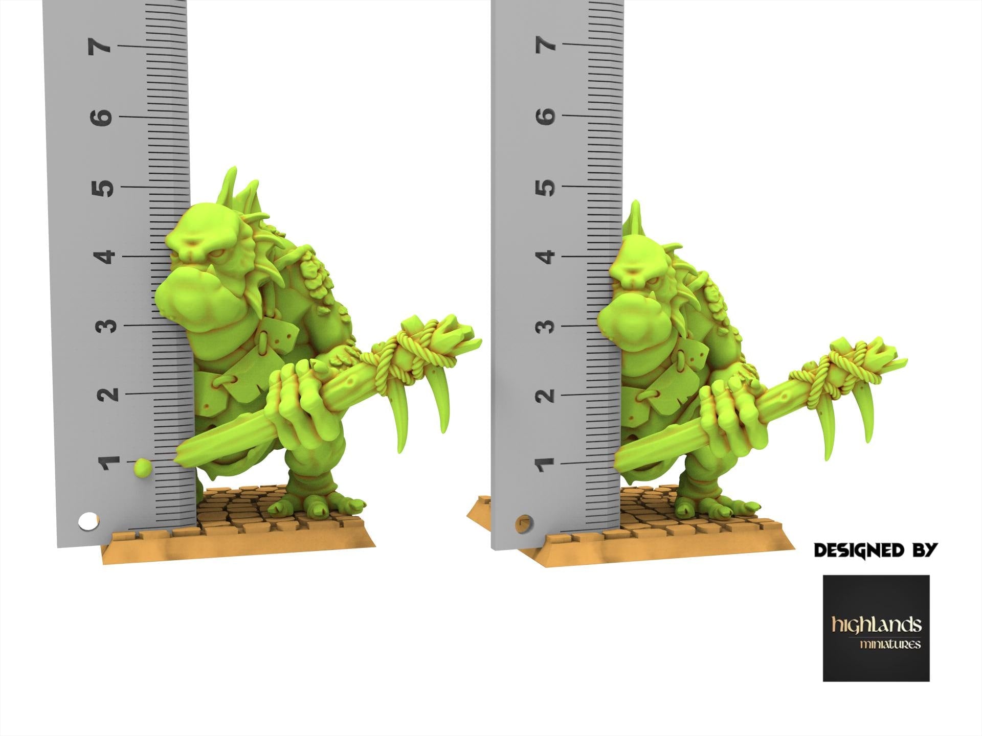 Orc & Goblin - Swamp Trolls - Goblin Tribes - Highlands Miniature