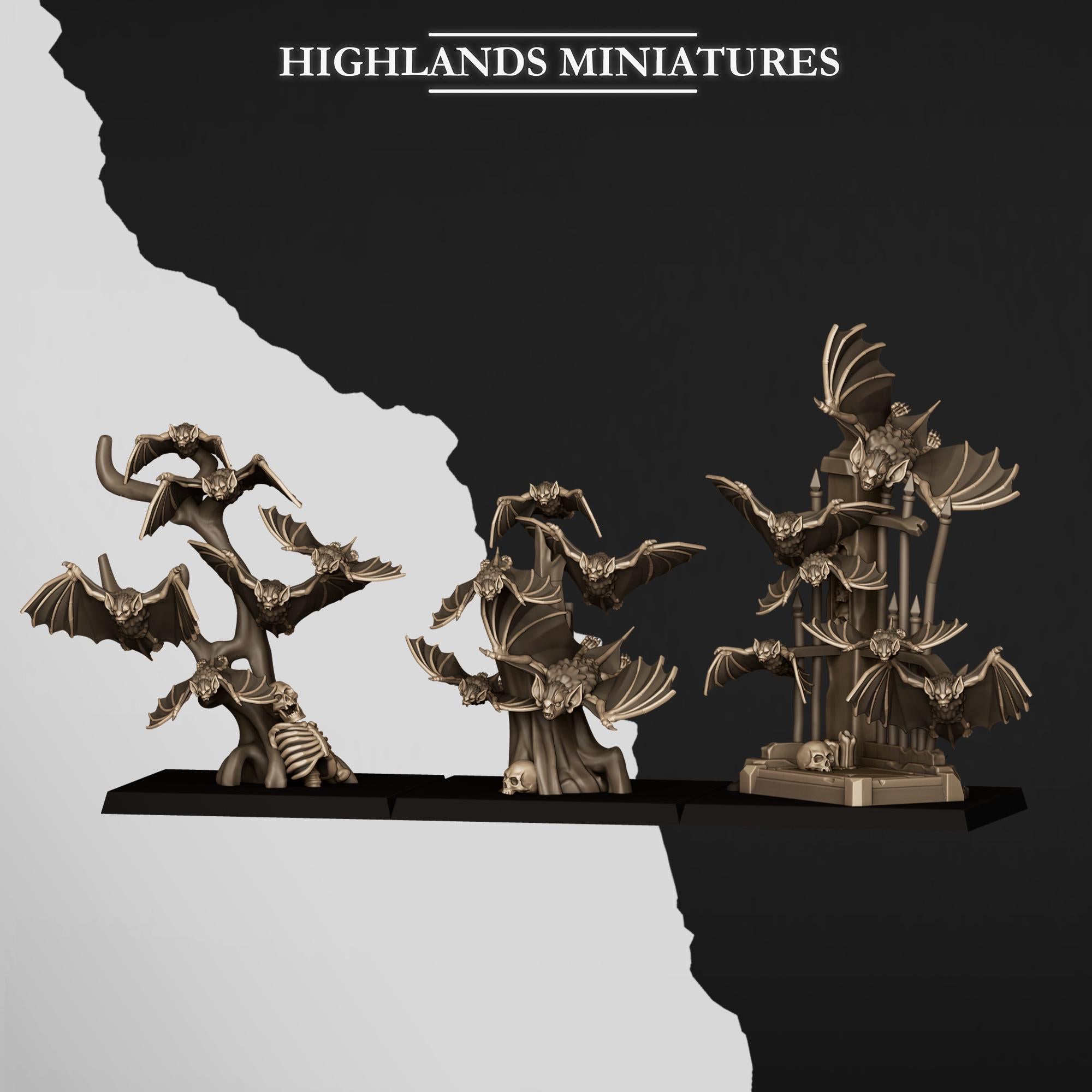 Undead - Bat Swarm - Transilvanya - Highlands Miniatures