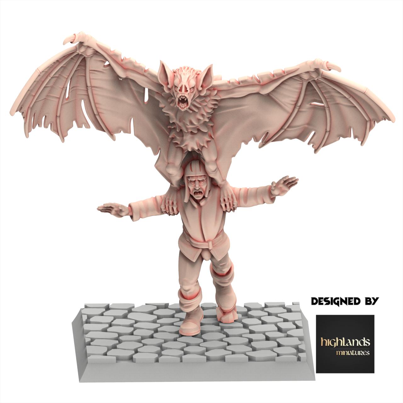 Undead - Giant Bat - Transilvanya - Highlands Miniatures