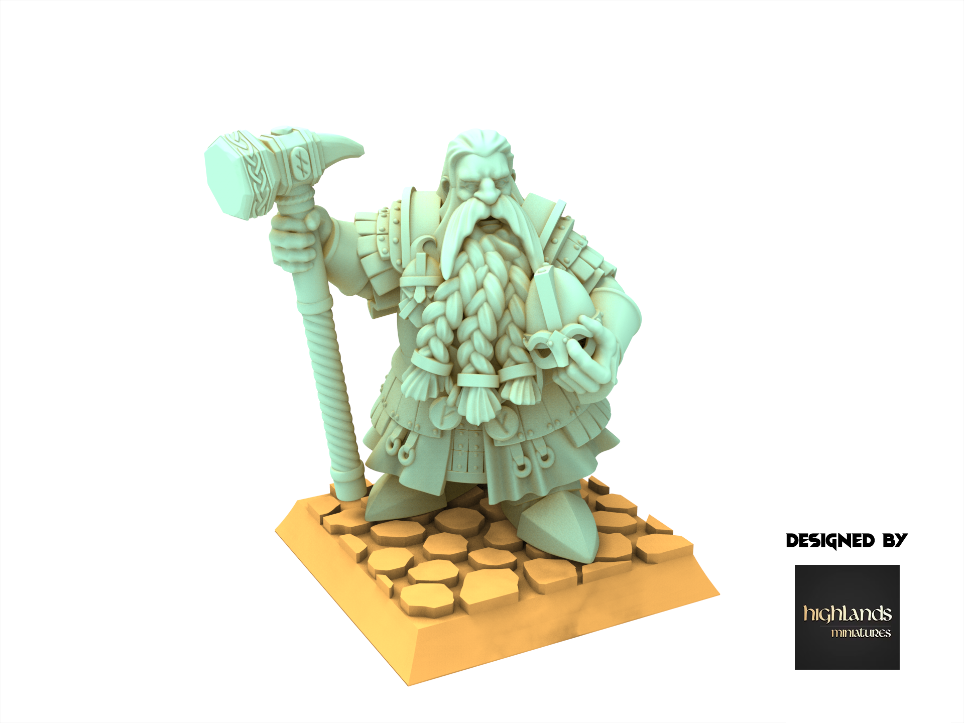 Dwarves - Kings Guard - Sons of Ymir - Highlands miniatures