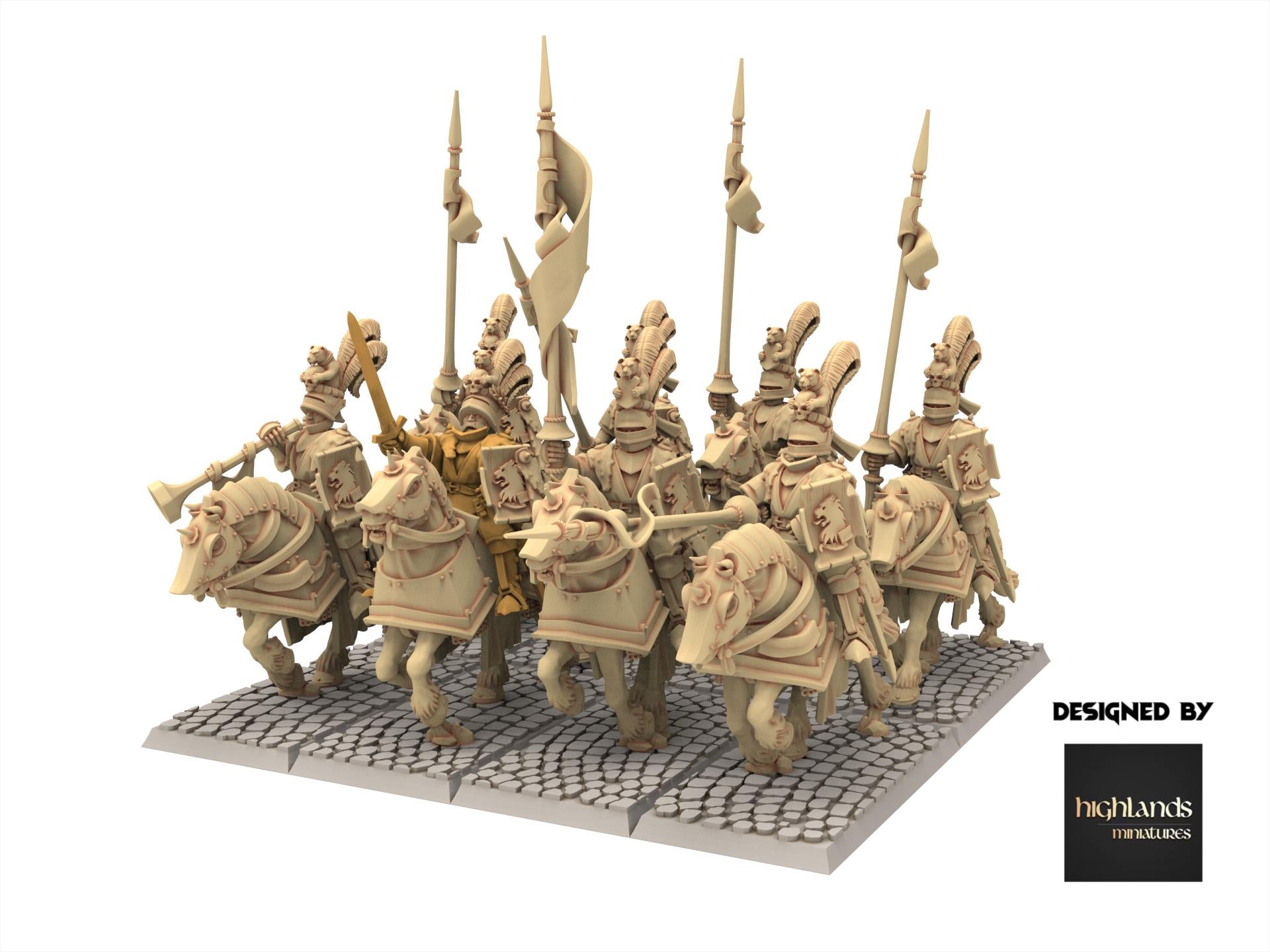Imperial Fantasy - Fierce Claw Knight - Sunland - Highlands Miniatures
