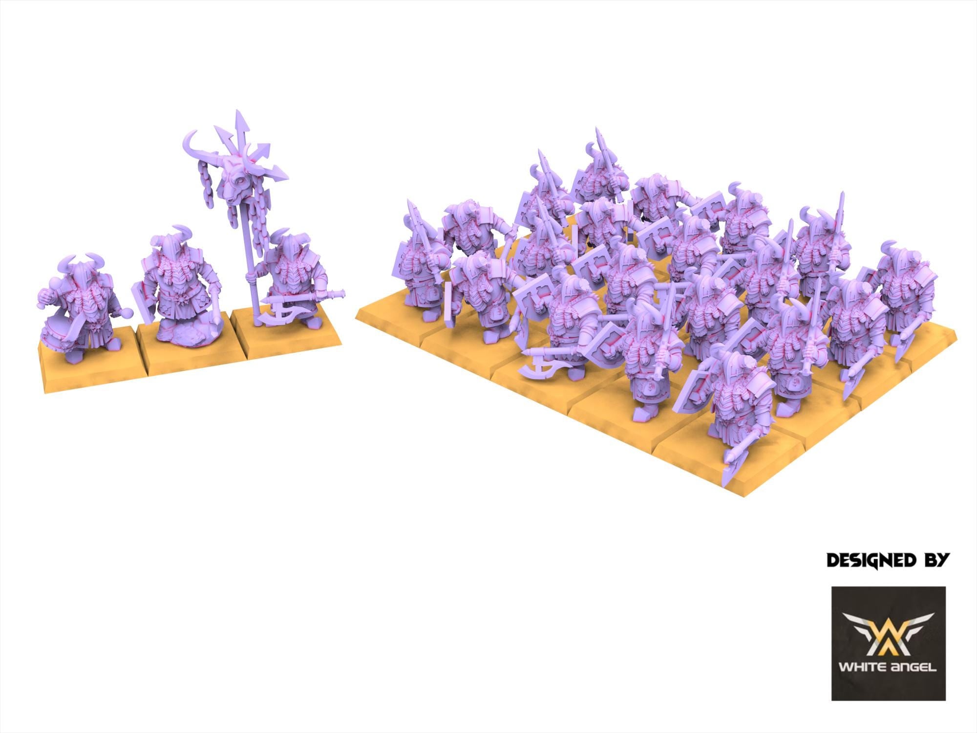 Chaos Dwarves - Infernal Destructor - Infernal Dwarves - White Angel Miniatures