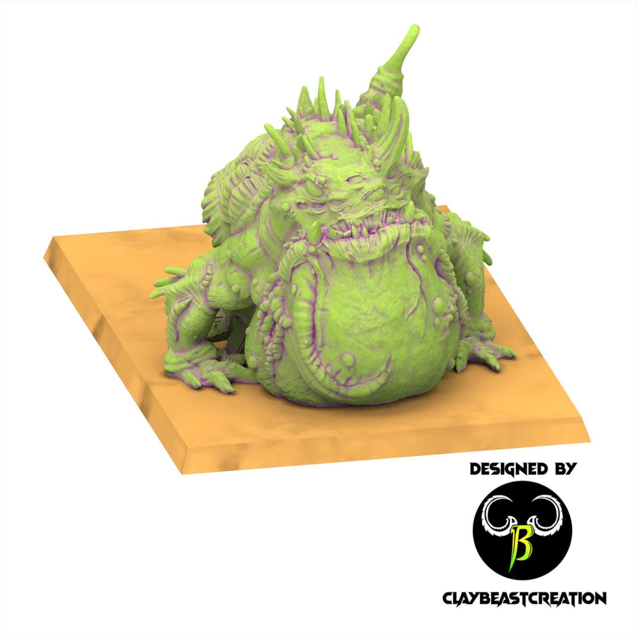 Demon - Froggot - Dark Legions - ClayBeastCreation