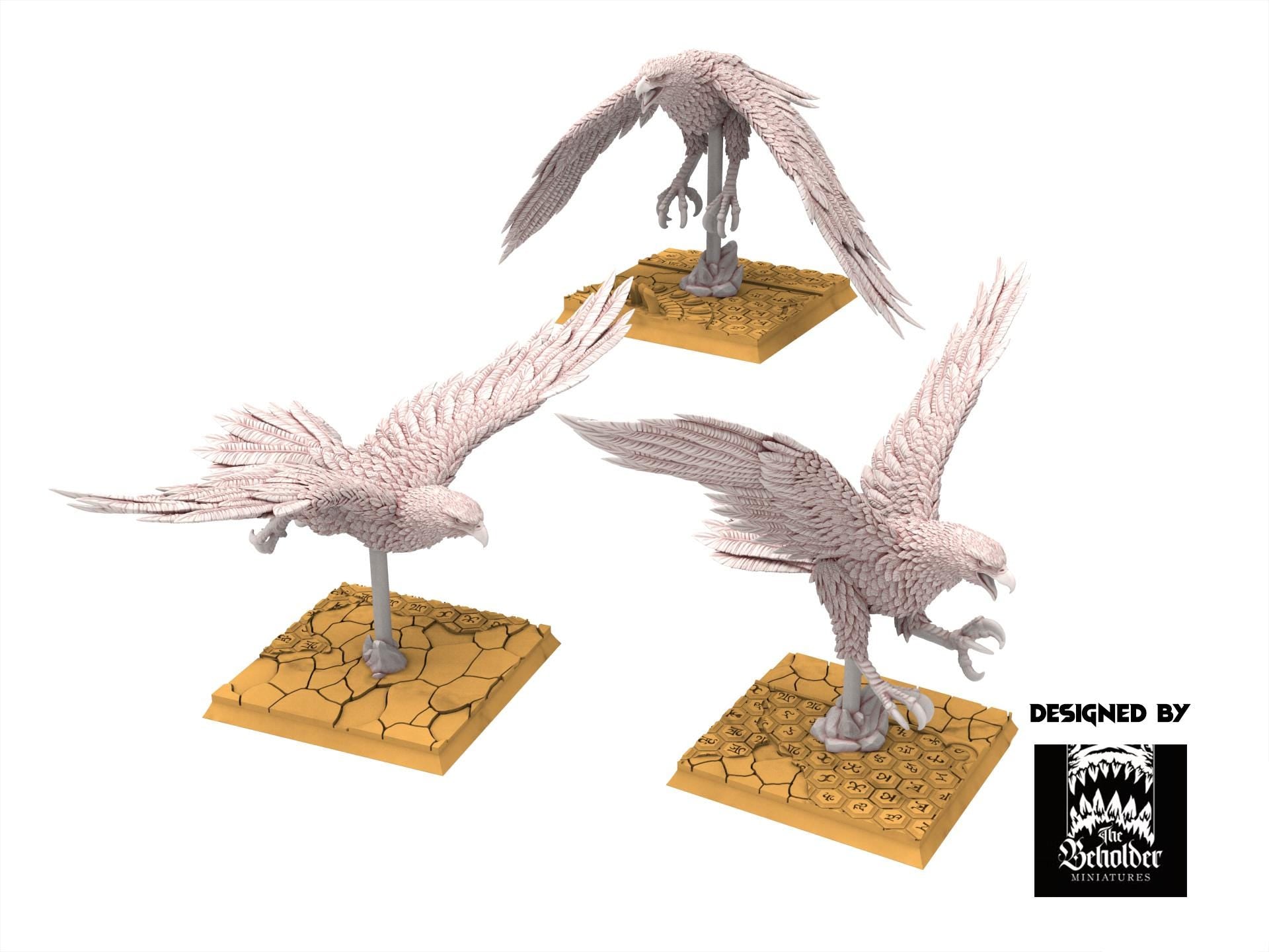 Hight Elves - Royal Eagles - Silvermoor - The Beholder Miniatures