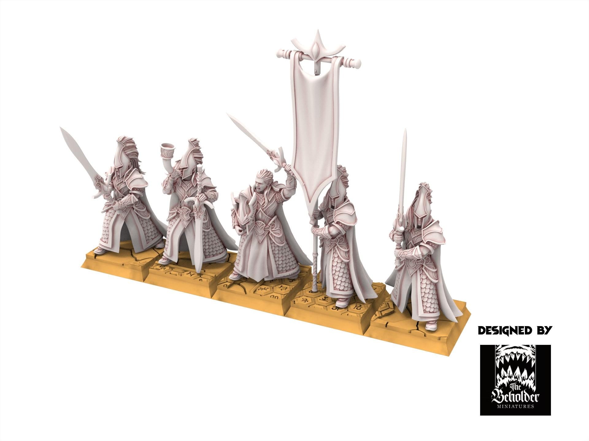 Hight Elves - Blades of Ashur - Silvermoor - The Beholder Miniatures