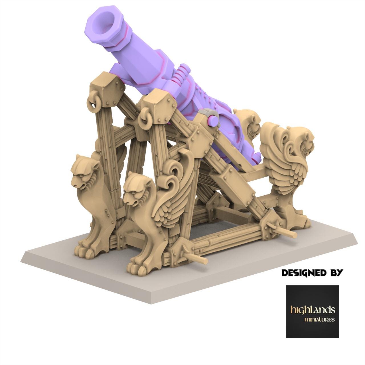 Chaos Dwarves - Mortar - Sons of Marduk - Highlands Miniatures