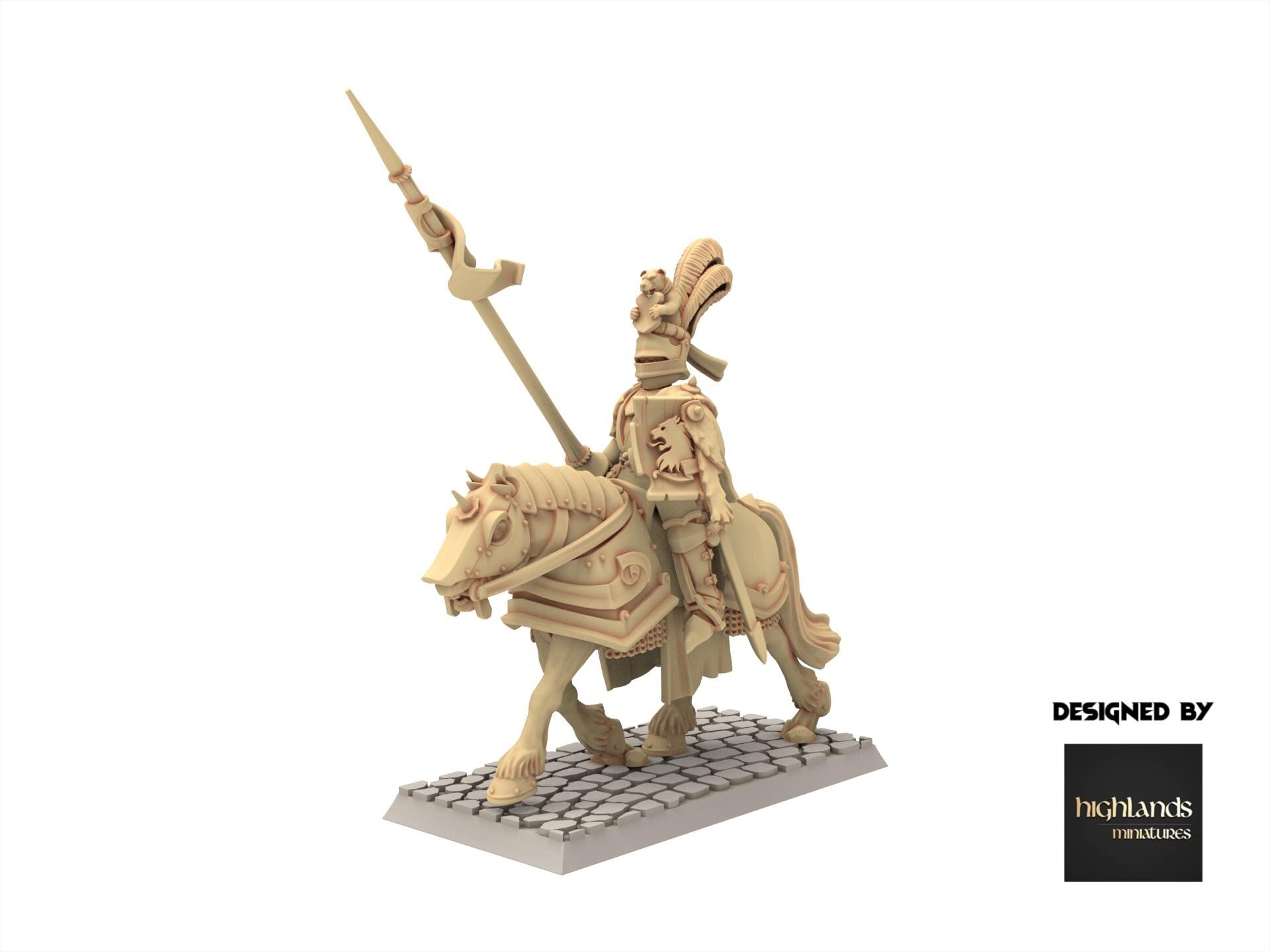 Imperial Fantasy - Fierce Claw Knight - Sunland - Highlands Miniatures