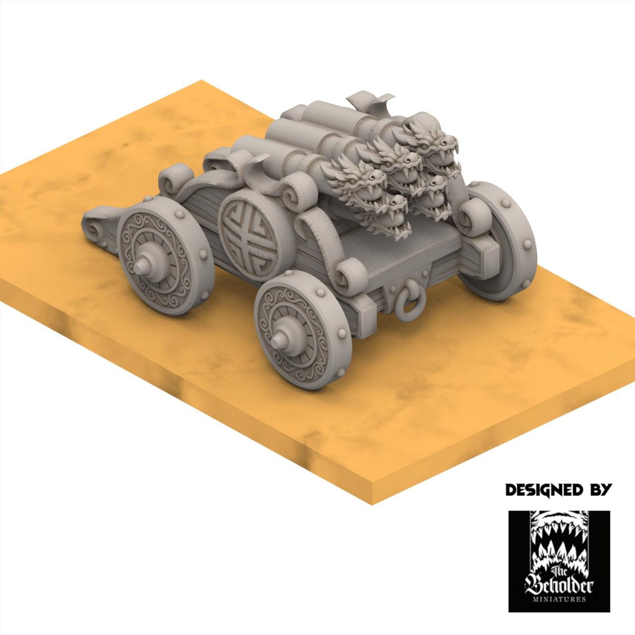 East Empire - Rocket Battery - Astarii Dynasty - The Beholder Miniatures
