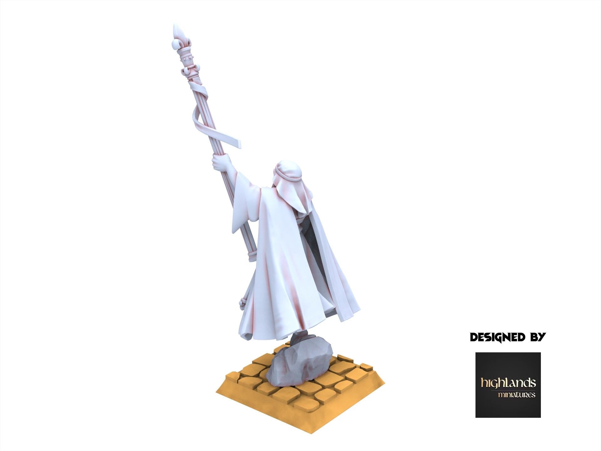 Arthurian Knights - Damsel - Gallia - Highlands Miniatures