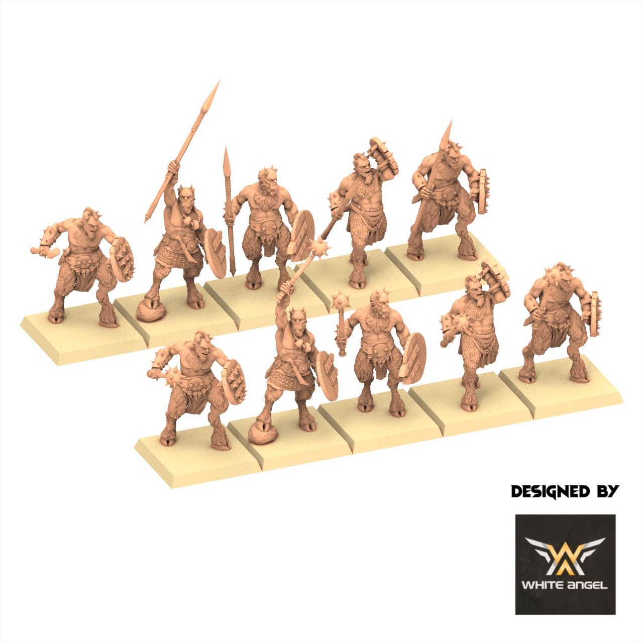 Beastmen - Beast Infantry - White Angel Miniatures