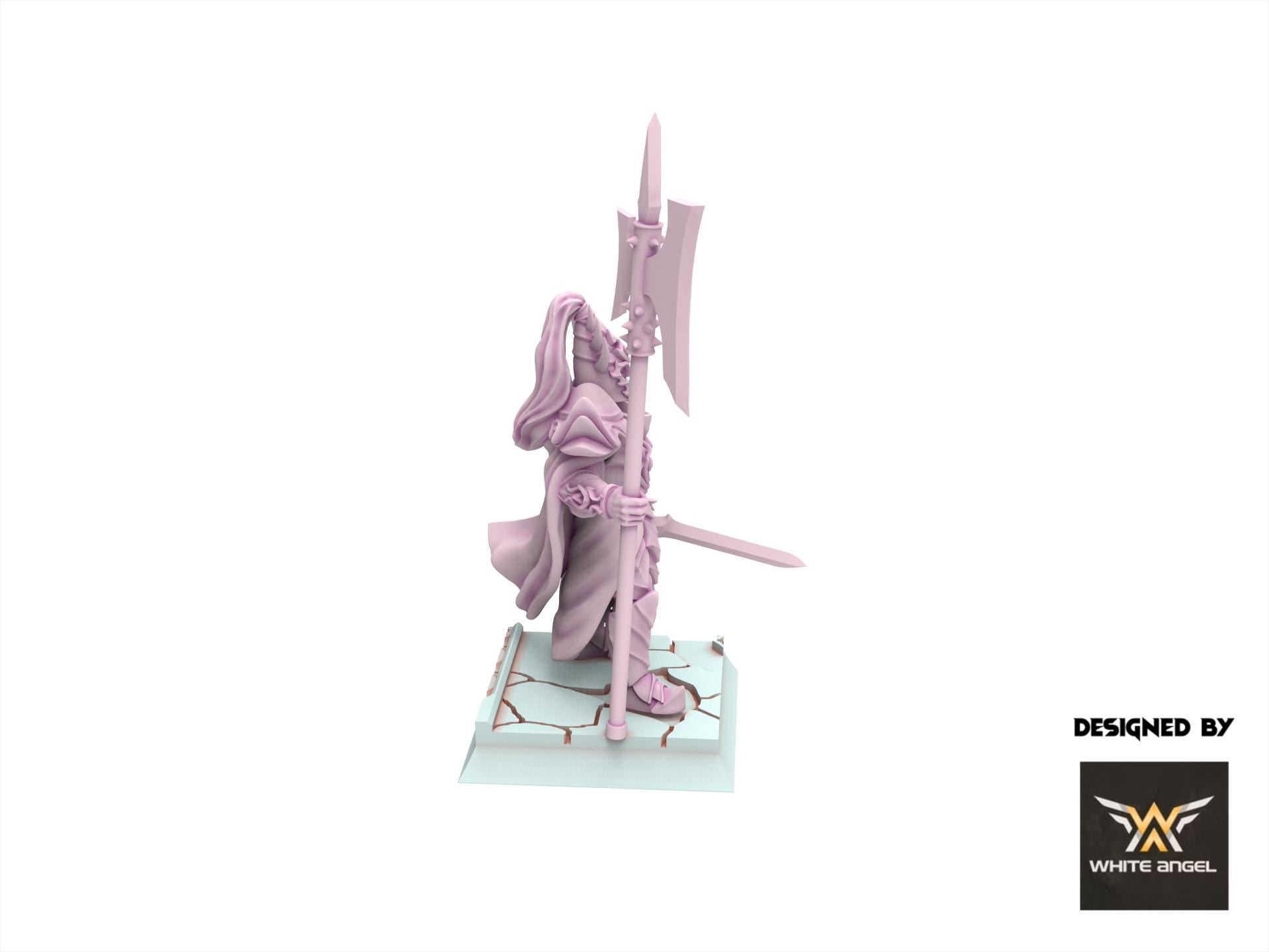 Dark Elves - Dark King - Slaves of Darkness - White Angel Miniatures
