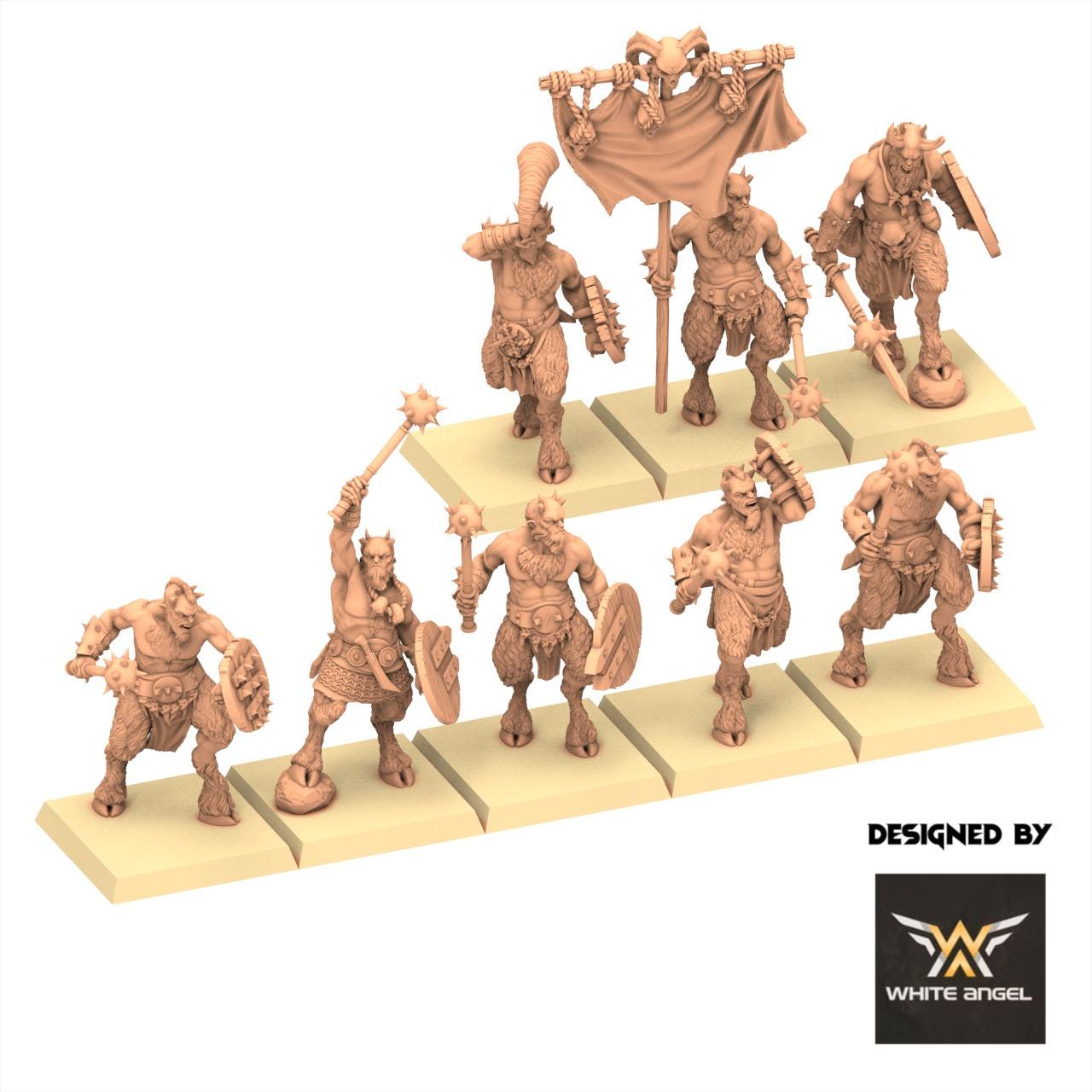 Beastmen - Beast Infantry - White Angel Miniatures