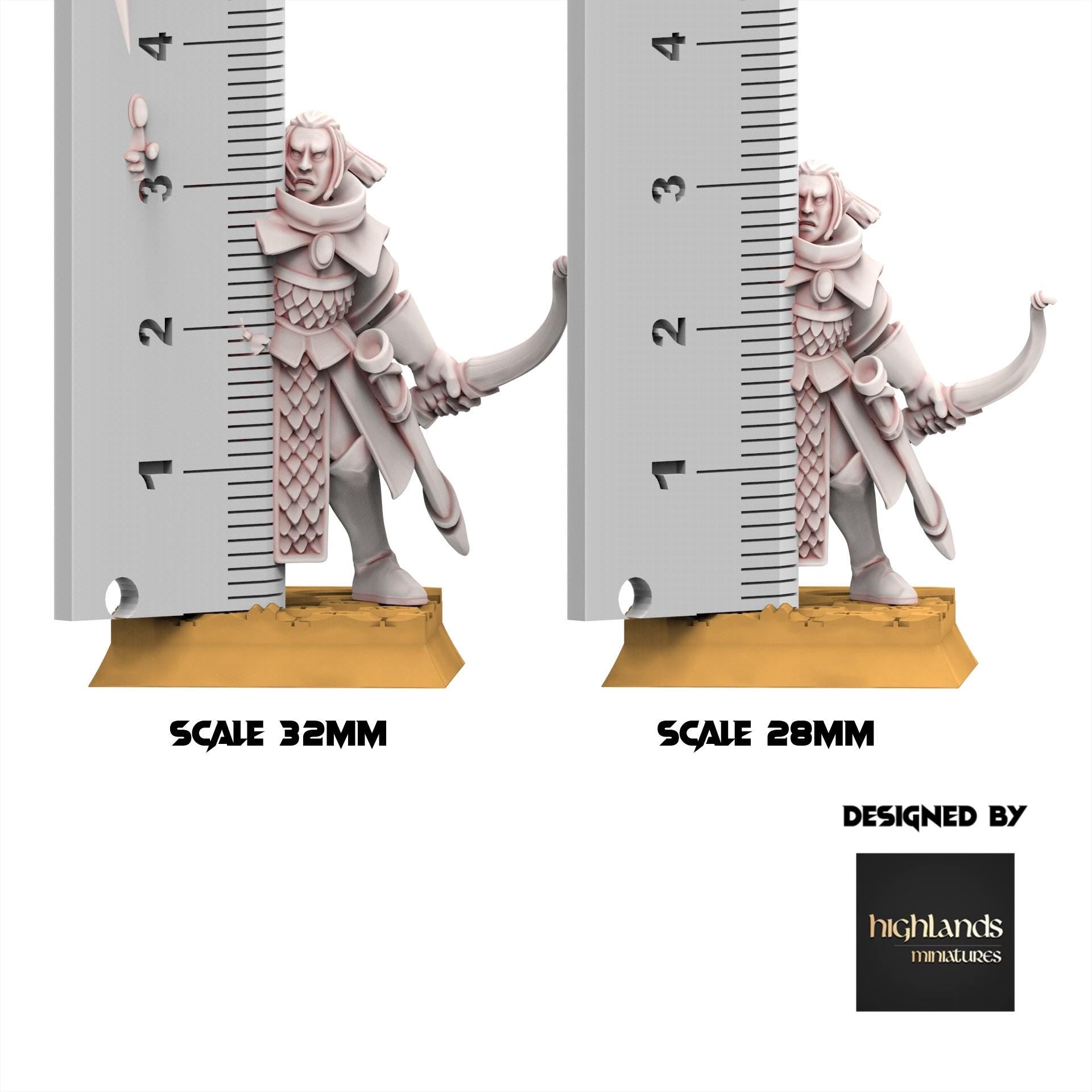 Hight Elves - Shadow - Aegean - Highlands Miniatures