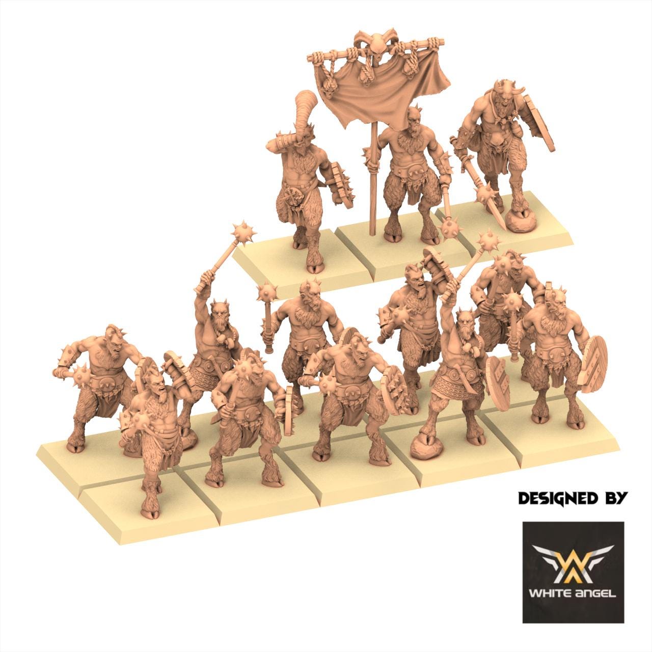Beastmen - Beast Infantry - White Angel Miniatures