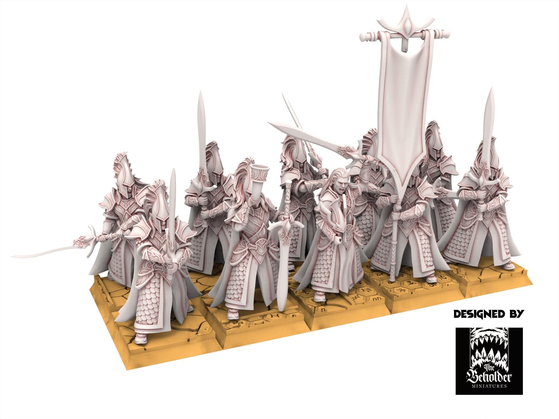 Hight Elves - Blades of Ashur - Silvermoor - The Beholder Miniatures