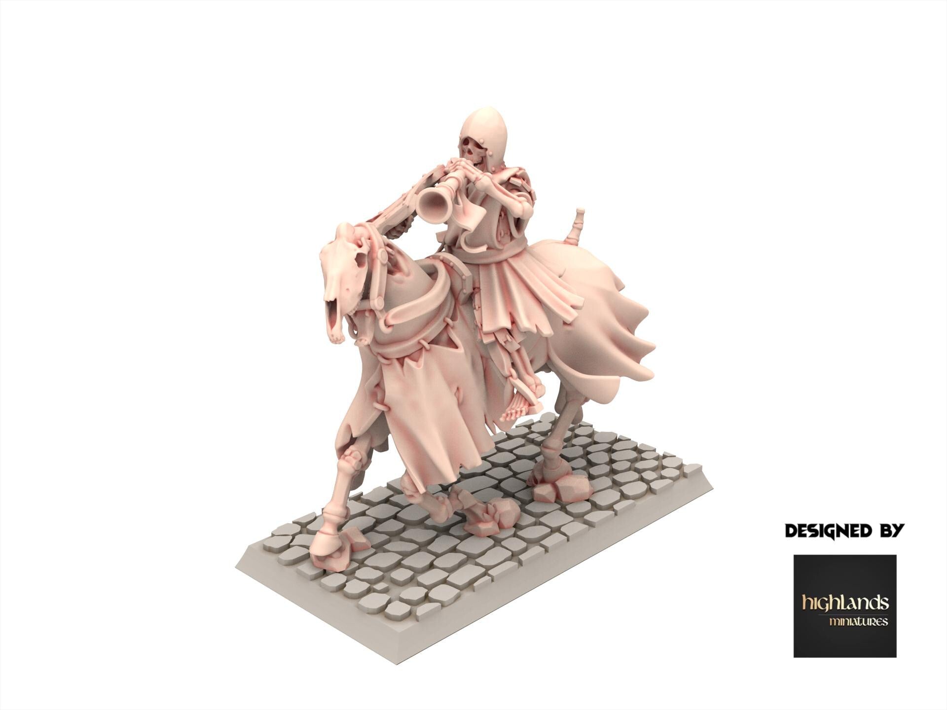 Undead - Skeletons Cavalry - Transilvanya - Highlands Miniatures