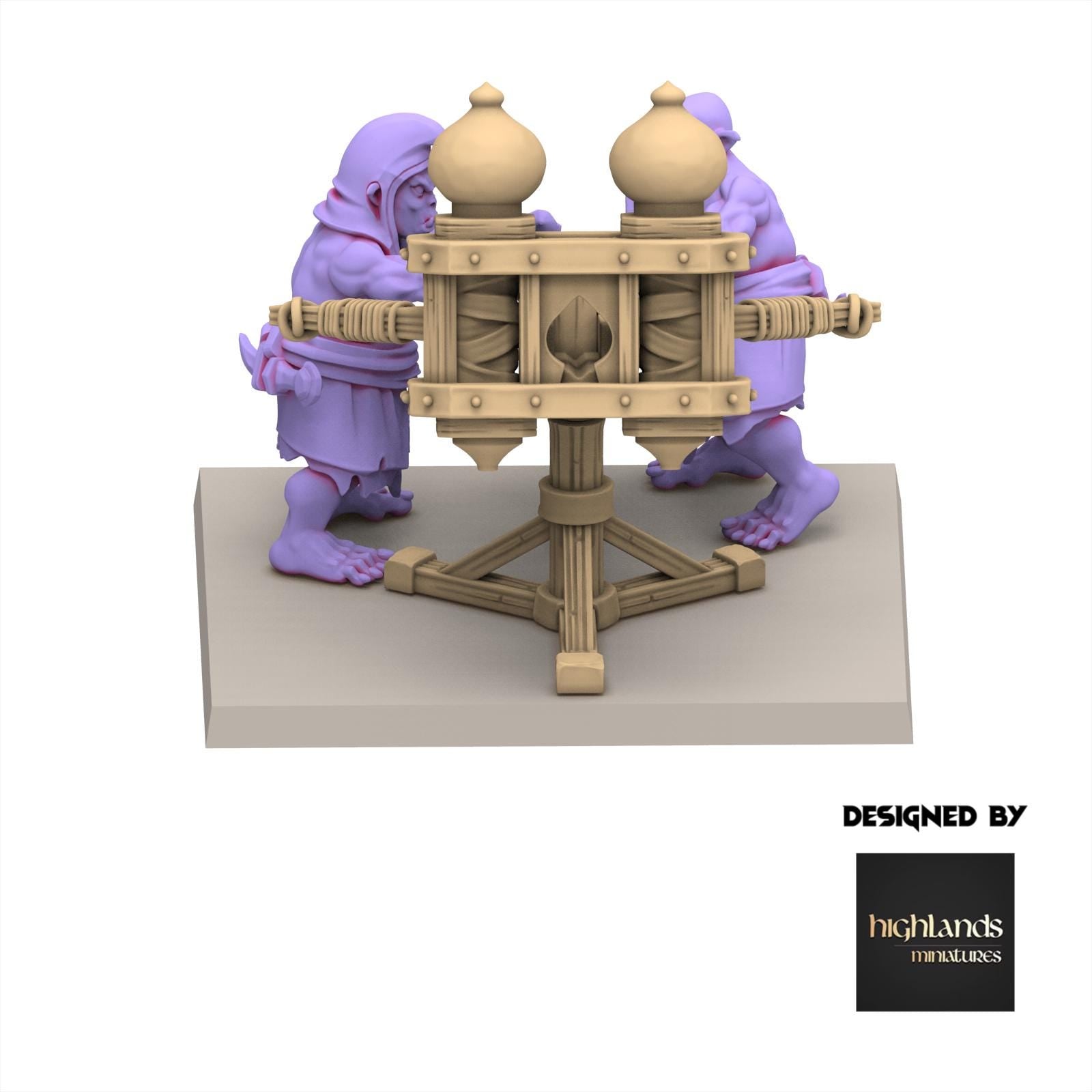 Chaos Dwarves - Hobgoblin Ballista - Sons of Marduk - Highlands Miniatures